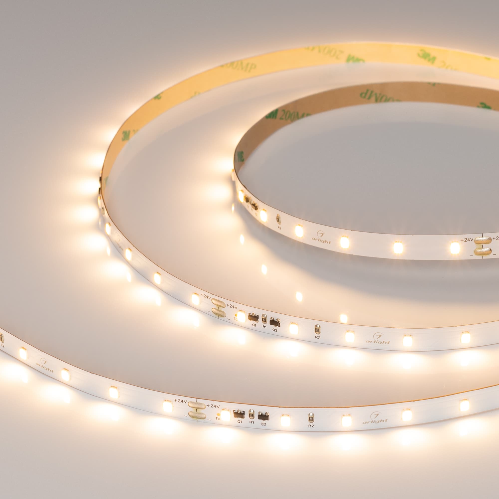 Светодиодная лента IC-A60-8mm 24V Warm2700 (4.8 W/m, IP20, 2835, 10m) (Arlight, стабилизированная) 037958 — фото 1