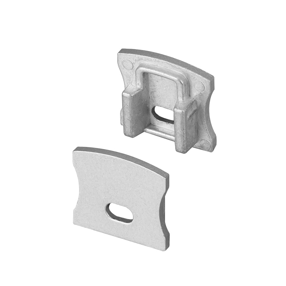 Заглушка ALU-SLIM-H15 с отверстием (Arlight, Металл) 019449 Arlight