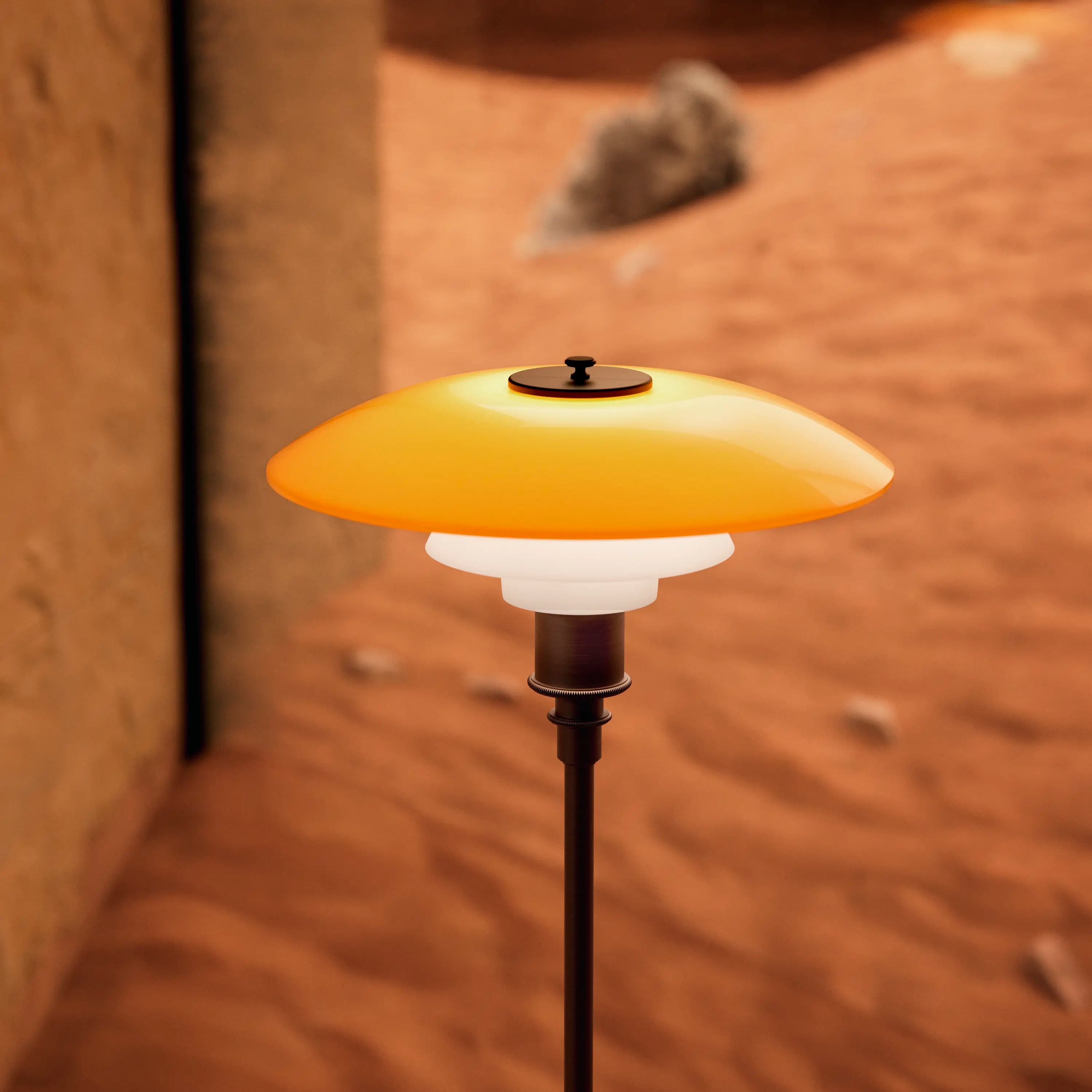 Louis Poulsen PH 3½-2½ Floor Lamp Centenary Edition Amber/opal white — фото 3