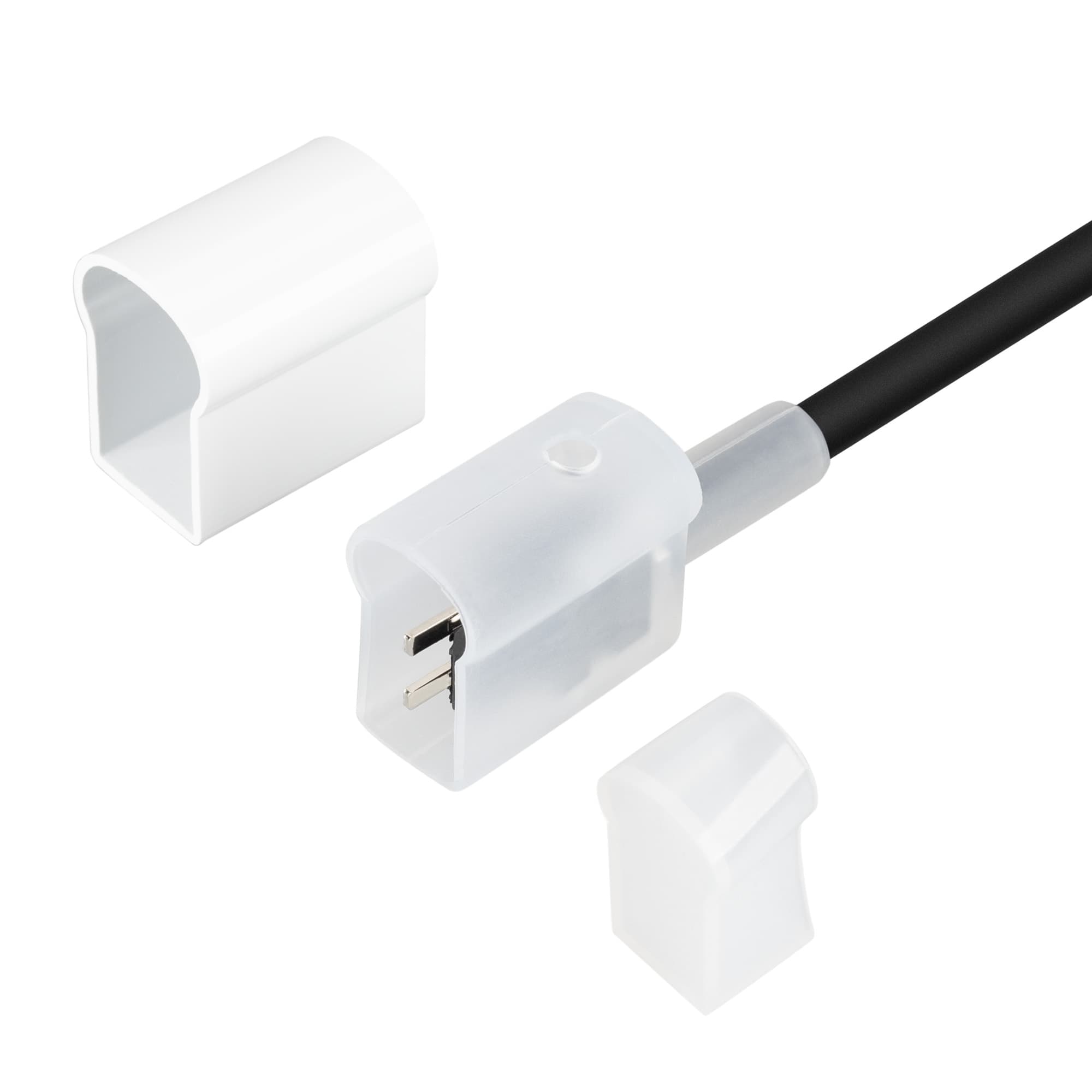 Шнур питания MOONLIGHT-Power-230V (12x24mm) (Arlight, Силикон) 052671