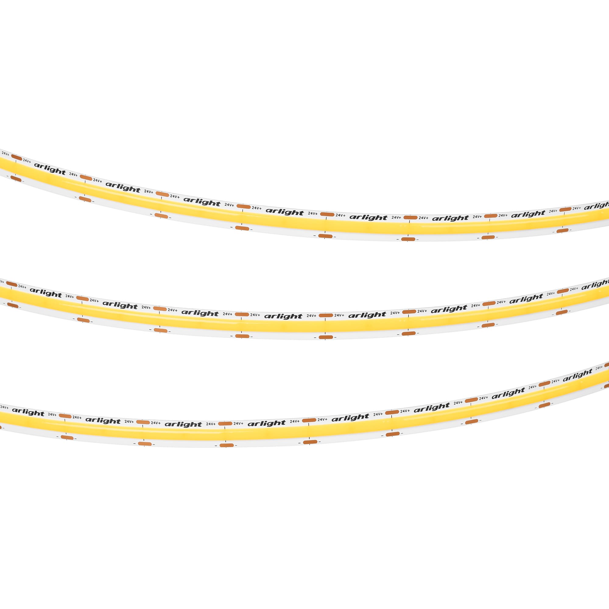 Светодиодная лента COB-X576-10mm 24V Warm2700 (15 W/m, IP20, 5m) (Arlight, высок.эфф.150 лм/Вт) 059122 Arlight — фото 2