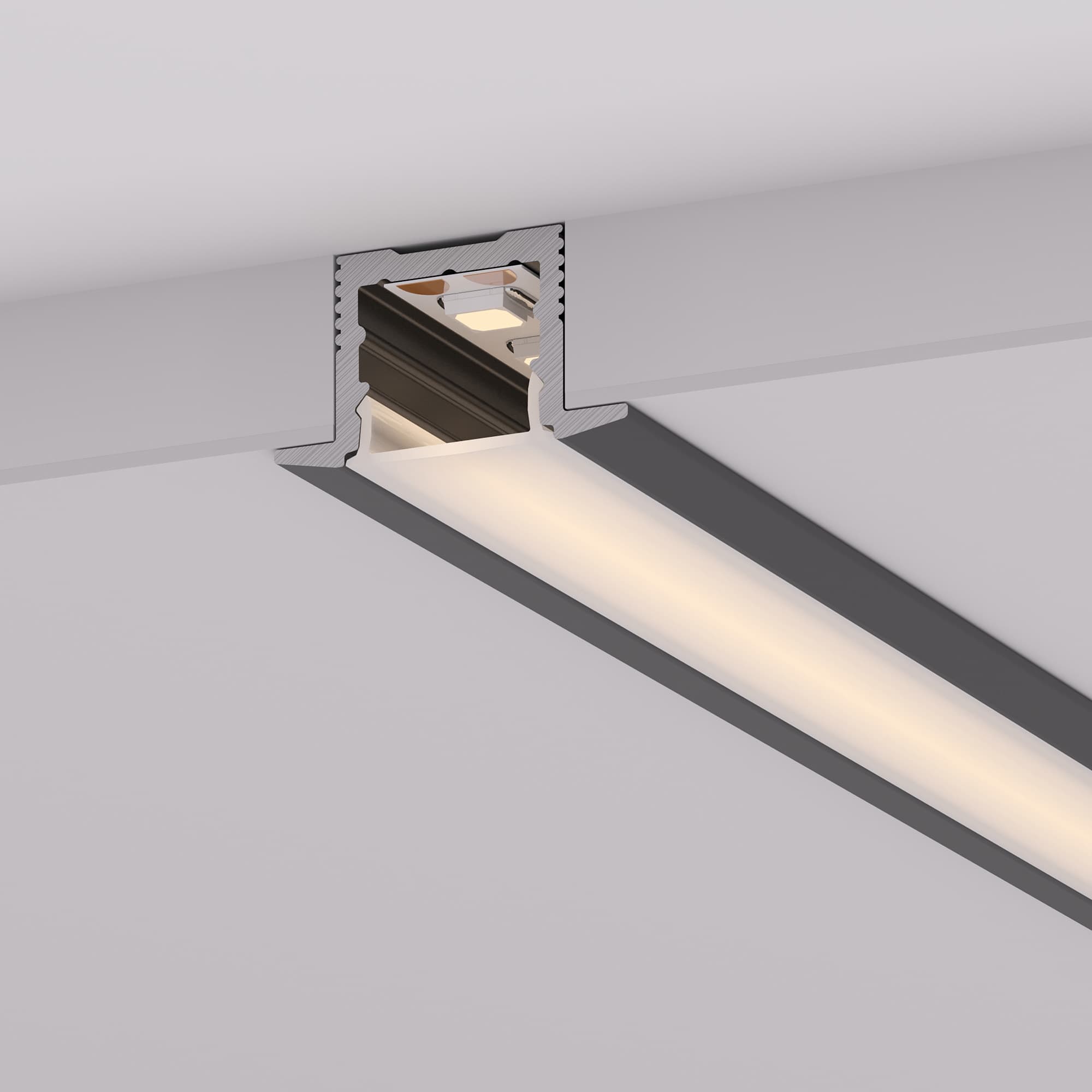 Профиль SL-SLIM-H13M-F25-2000 BLACK (Arlight, Алюминий) 037114 — фото 5