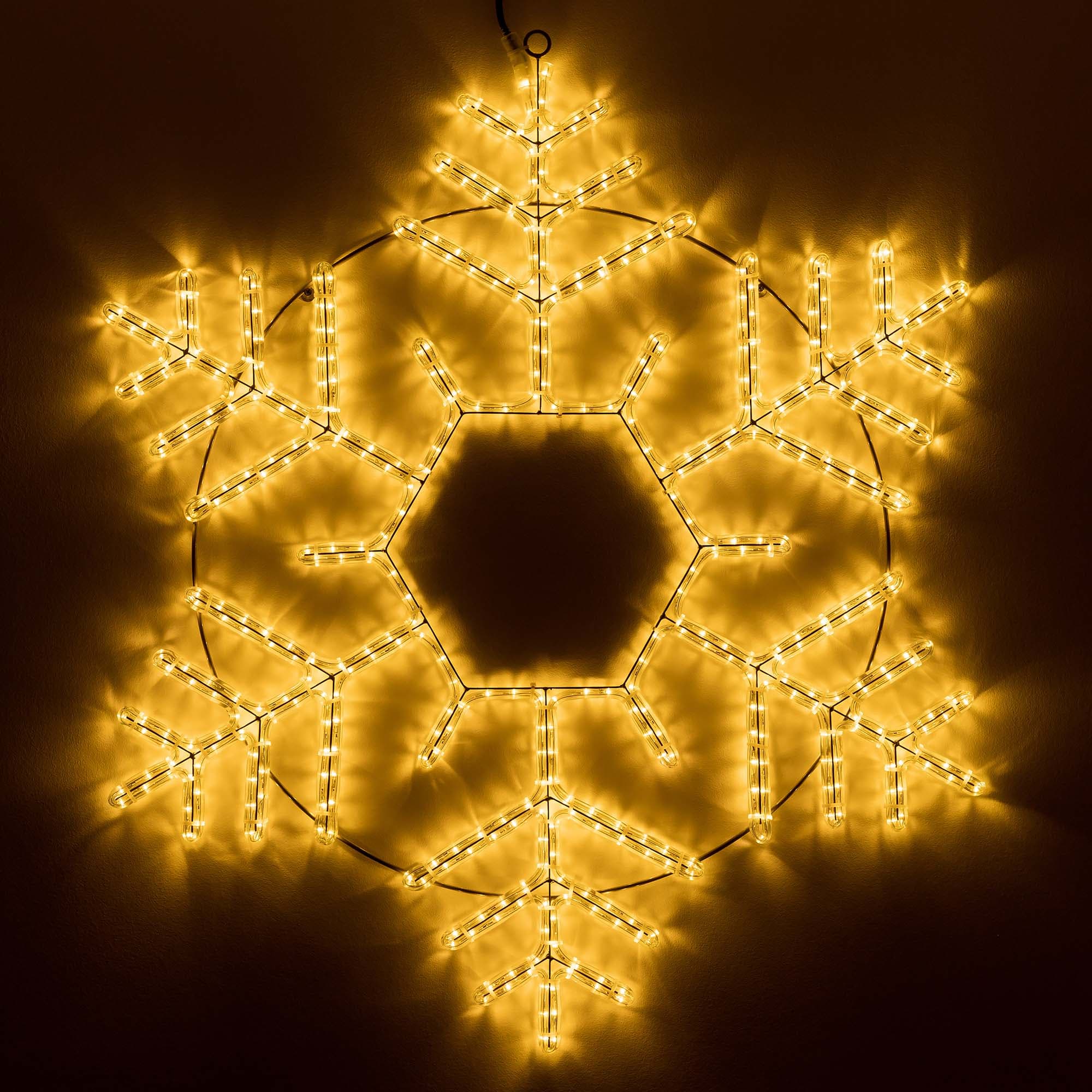Arlight Фигура светодиодная ARD-SNOWFLAKE-M10-1000x900-504LED Warm (230V, 31W) (Ardecoled, IP65) 034259