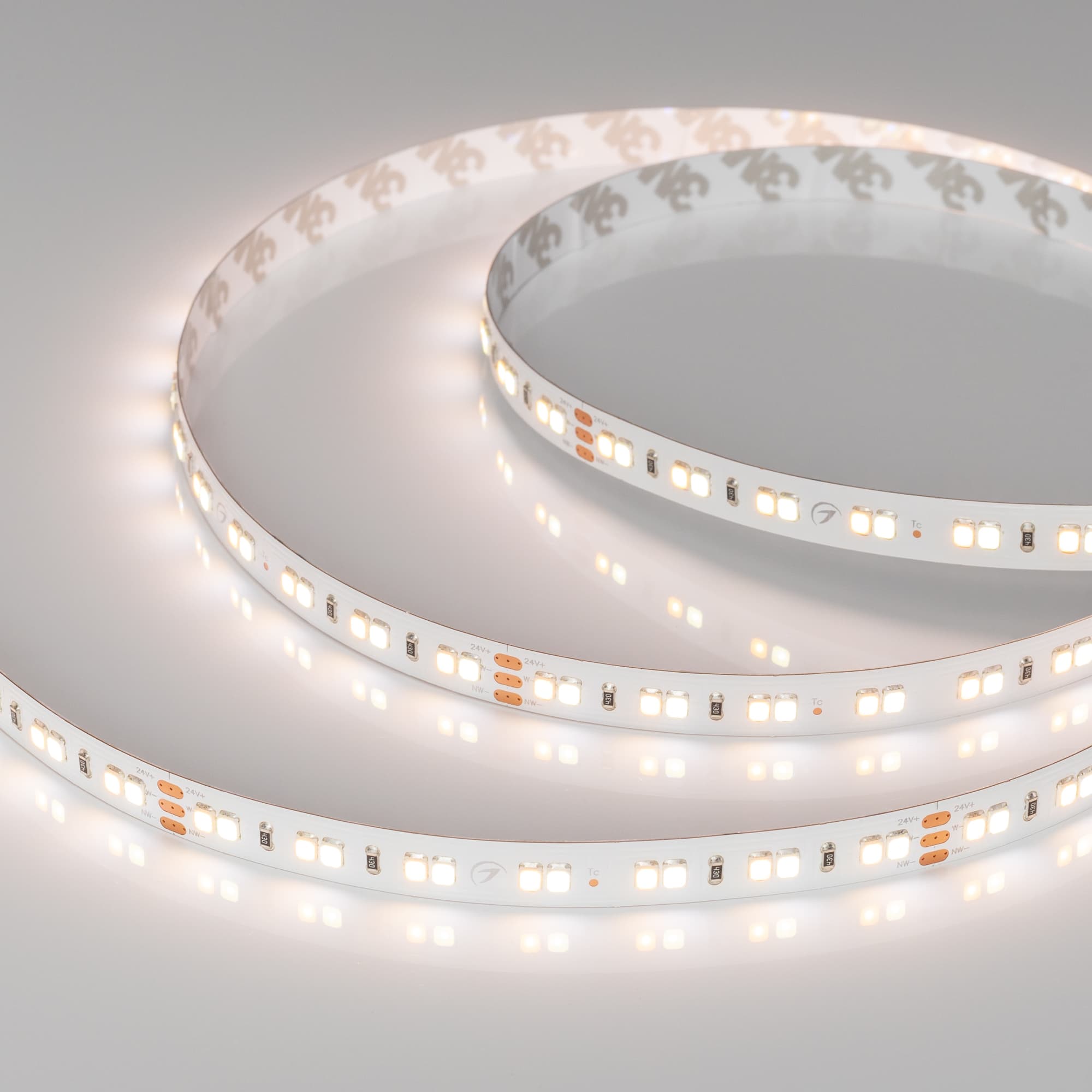 Светодиодная лента RT-A140-10mm 24V White-MIX (19.2 W/m, IP20, 2835, 5m) (Arlight, Изменяемая ЦТ) 024508(2) — фото 2