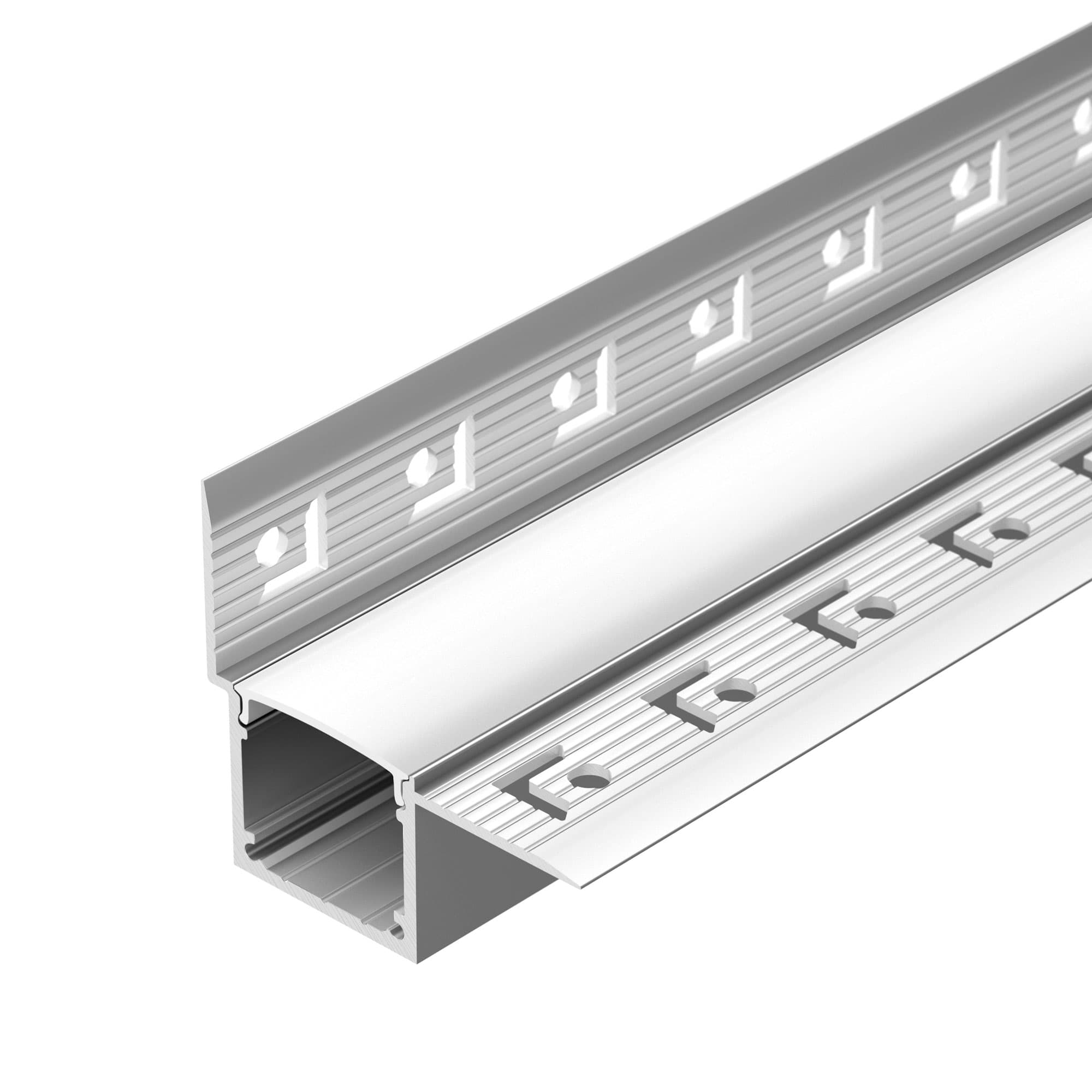 Профиль FANTOM-W20-H20-EDGE-2000 ANOD (Arlight, Алюминий) 054184 — фото 1