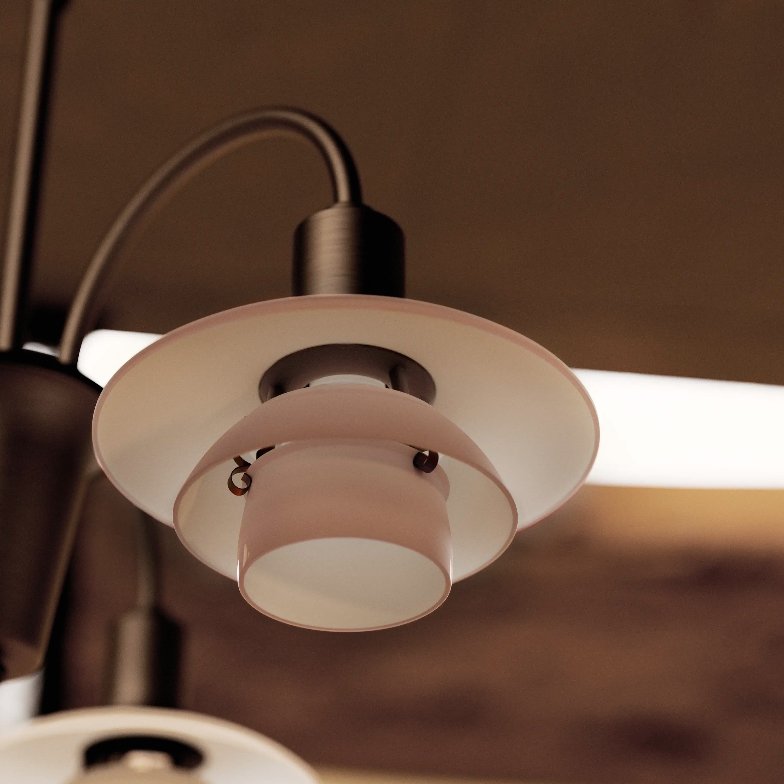 Louis Poulsen PH 1/1 Chandelier Centenary Edition Aged brass/dusty terracotta 3-ARMS — фото 8