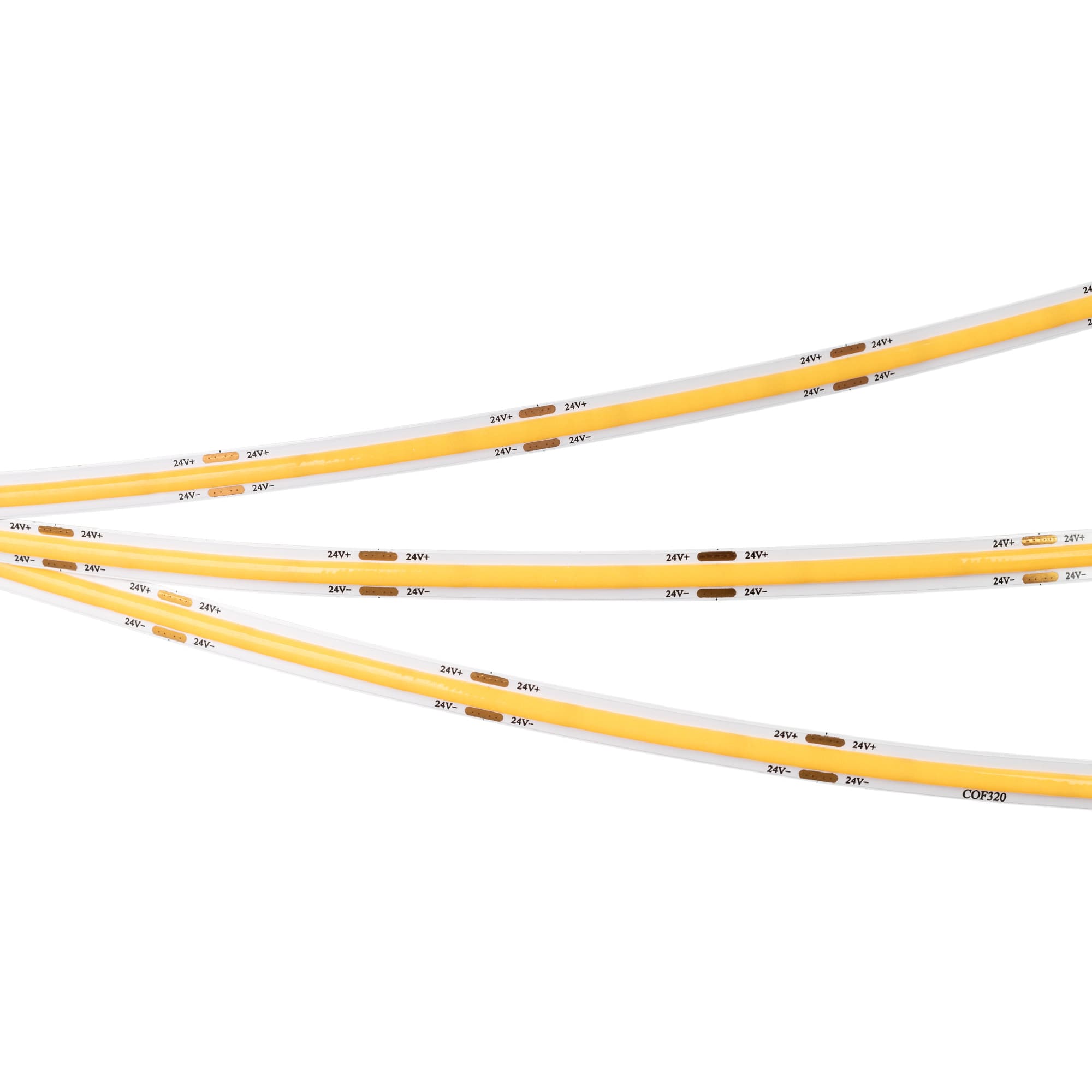 Светодиодная лента COB-X320-8mm 24V Warm3000 (8 W/m, IP20, 5m) (Arlight, -) 039022(1) Arlight — фото 1