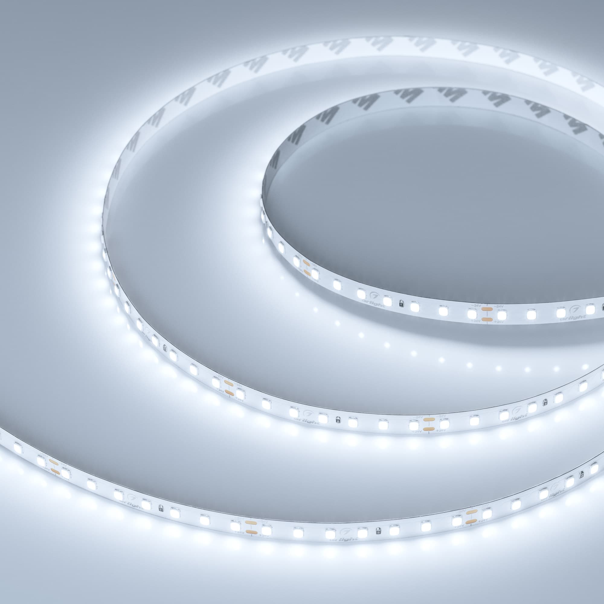 Светодиодная лента UL-A112-8mm 24V White6000 (12 W/m, IP20, 5m) (Arlight, 7 лет) 052742 — фото 1