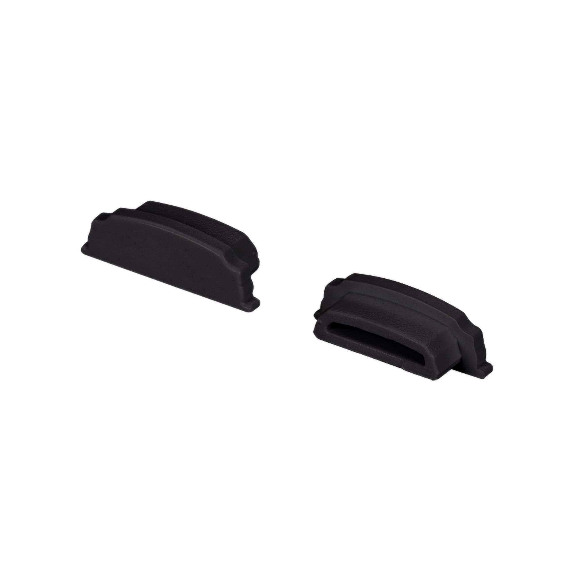 Заглушка ARH-BENT-W18 BLACK глухая (Arlight, Пластик) 039590