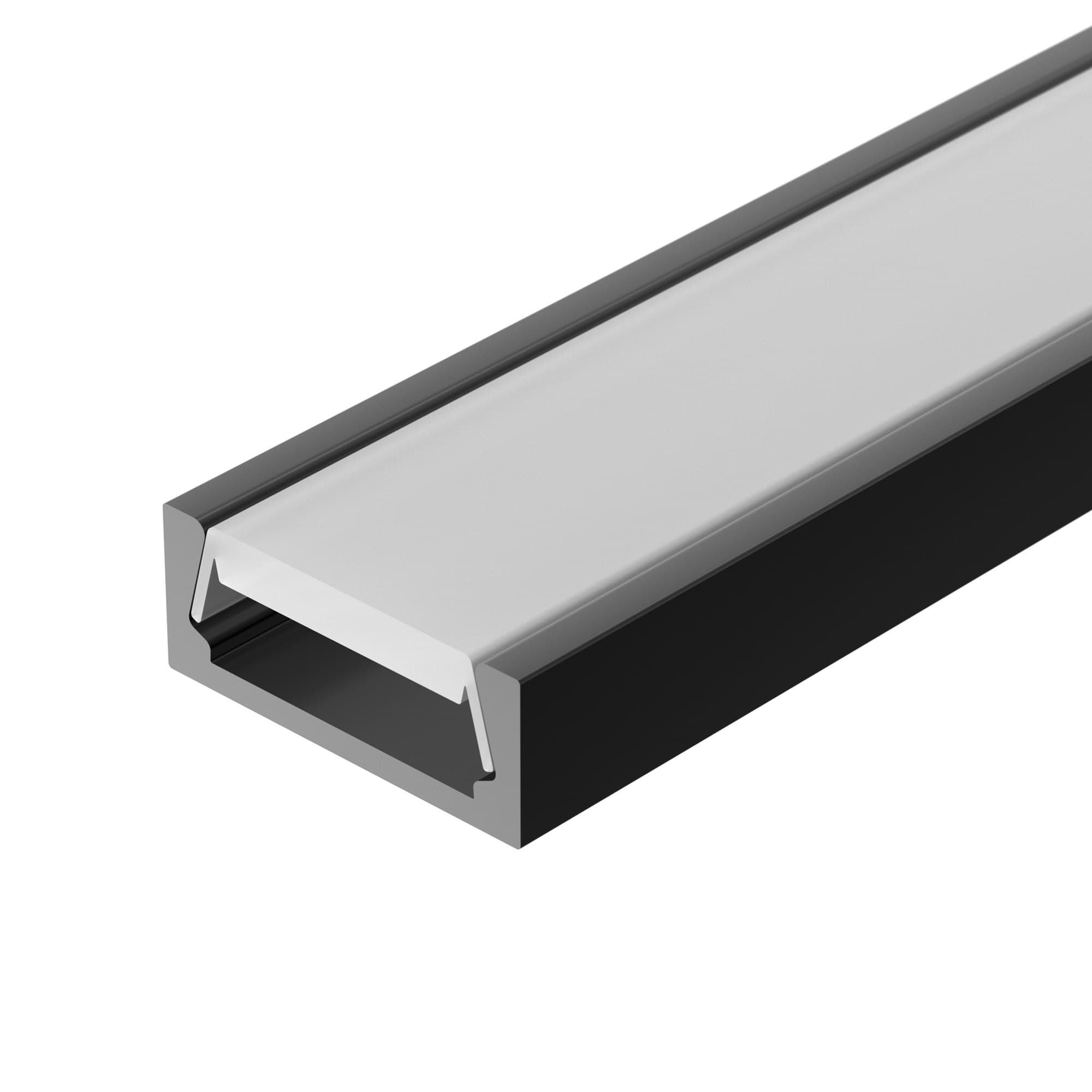 Профиль MIC-2000 Black RAL9005 (Arlight, Алюминий) 020235 Arlight — фото 1