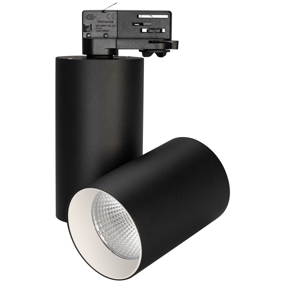 Светильник SP-POLO-TRACK-TURN-R85-15W White5000 (BK-WH, 40 deg) (Arlight, IP20 Металл, 3 года) 027441