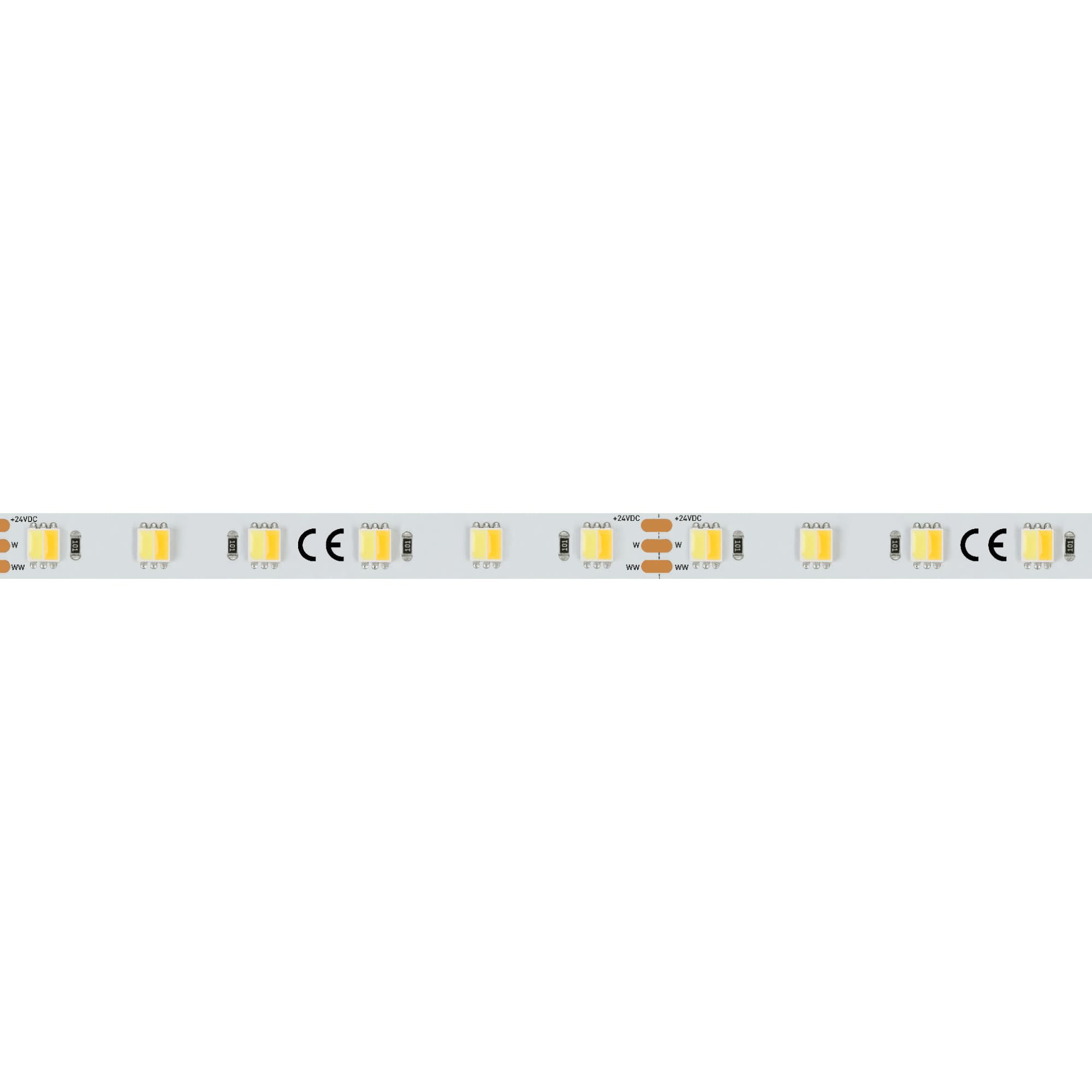 Светодиодная лента RT 6-5000 24V White-MIX-One 2x (5060, 60 LED/m, LUX) (Arlight, Изменяемая ЦТ) 025214 — фото 2