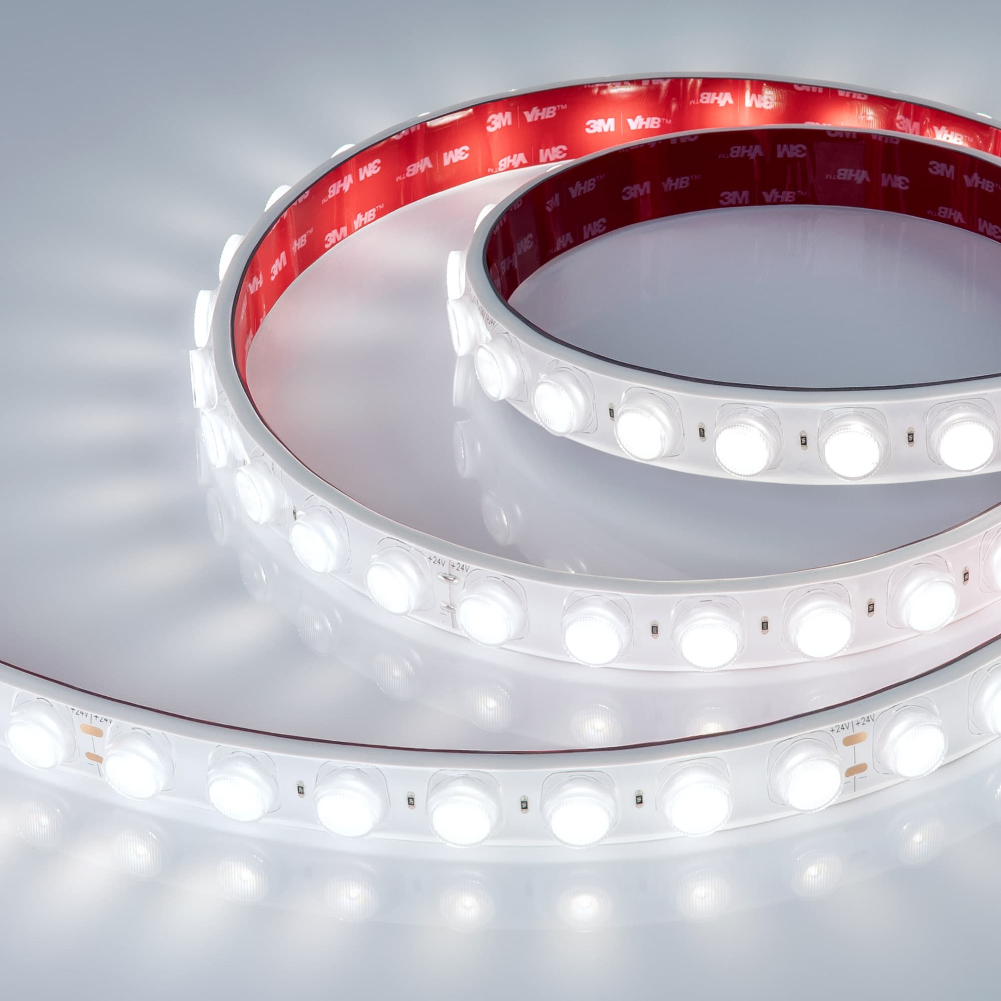 Светодиодная лента герметичная FLT-PS-A42-23mm 24V White6000 (21 W/m, IP67, 30deg, 5m) (Arlight, -) 040917 — фото 2
