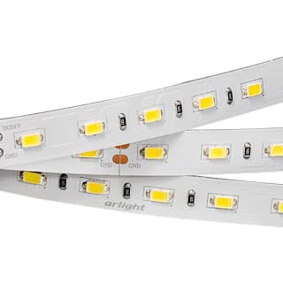 Светодиодная лента ULTRA-5000 24V White6000 2x (5630, 300 LED, LUX) (Arlight, 30 Вт/м, IP20) 014973 — фото 5