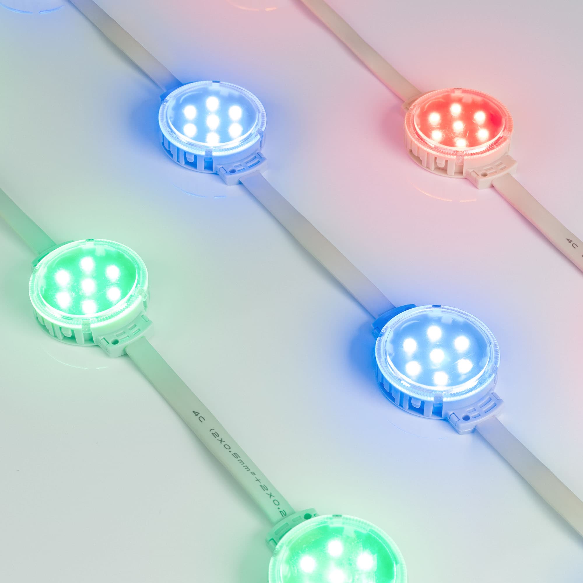 Модуль управляемый SPI-F7-D50 24V RGB-RAM-Auto (1.25W, IP68, 120 deg) (Arlight, Пластик, 3 года) 036826