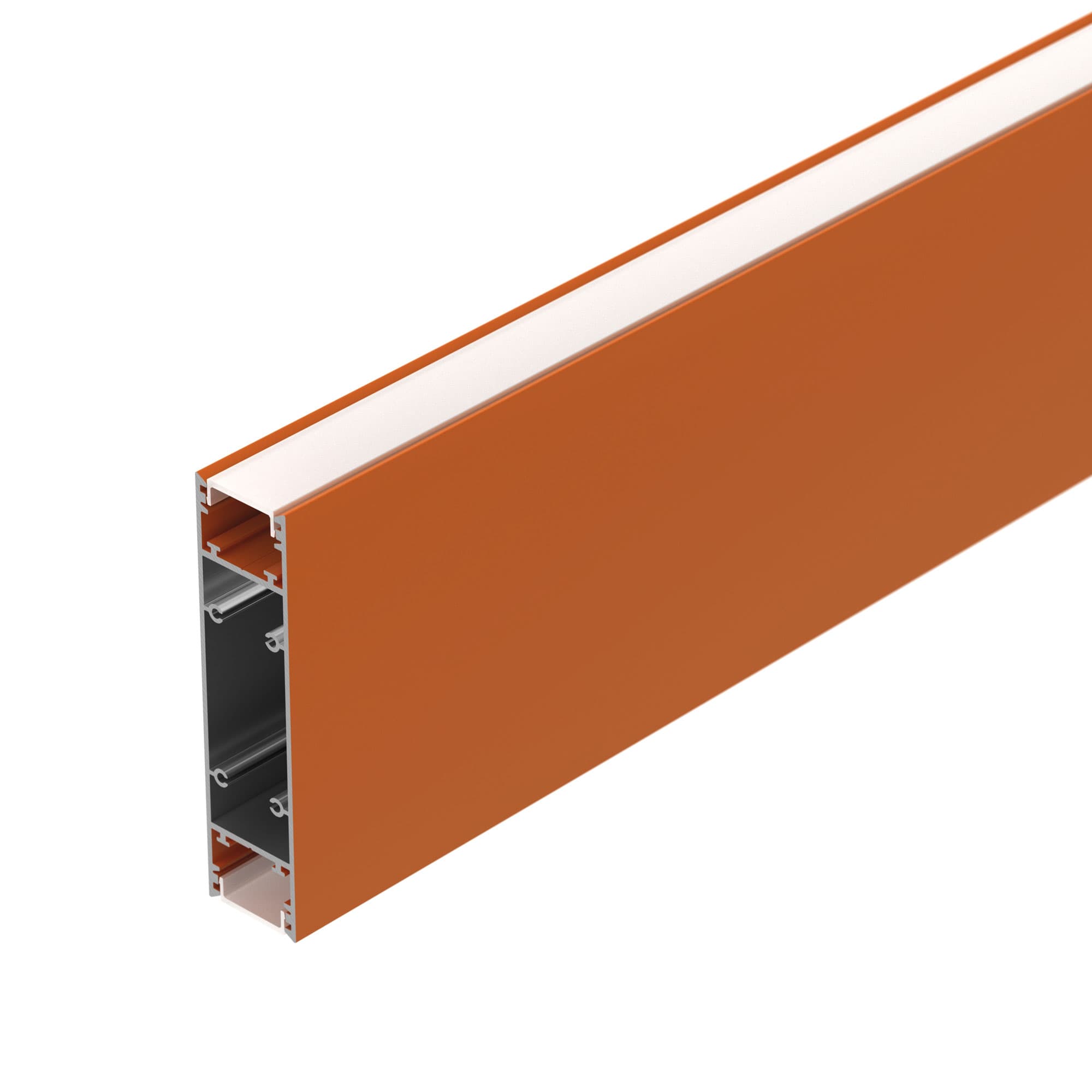 Профиль SL-LINE-25100-DUAL-2500 ORANGE (Arlight, Алюминий) 050507 Arlight — фото 1