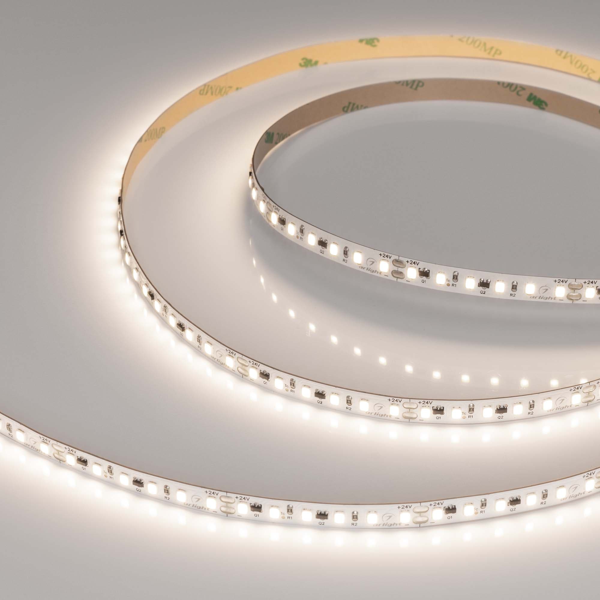 Светодиодная лента IC-A120-8mm 24V Day4000 (9.6 W/m, IP20, 2835, 10m) (Arlight, стабилизированная) 037961 — фото 1
