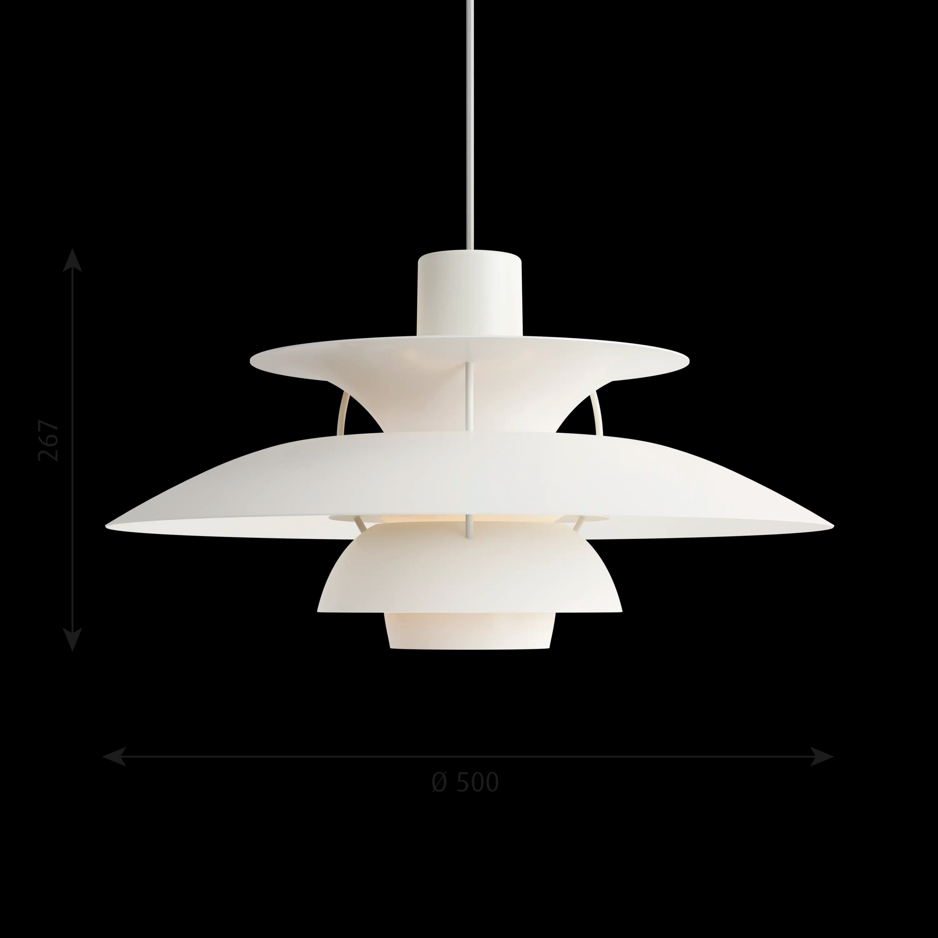 Louis Poulsen PH 5 Monochrome white Louis Poulsen — фото 11