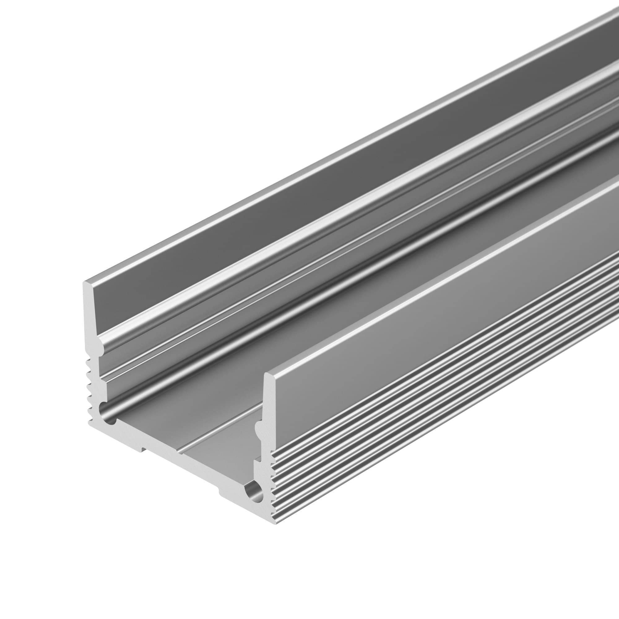 Профиль с экраном SL-SLIM20-H13-2000 ANOD+OPAL (Arlight, Алюминий) 036835 — фото 2