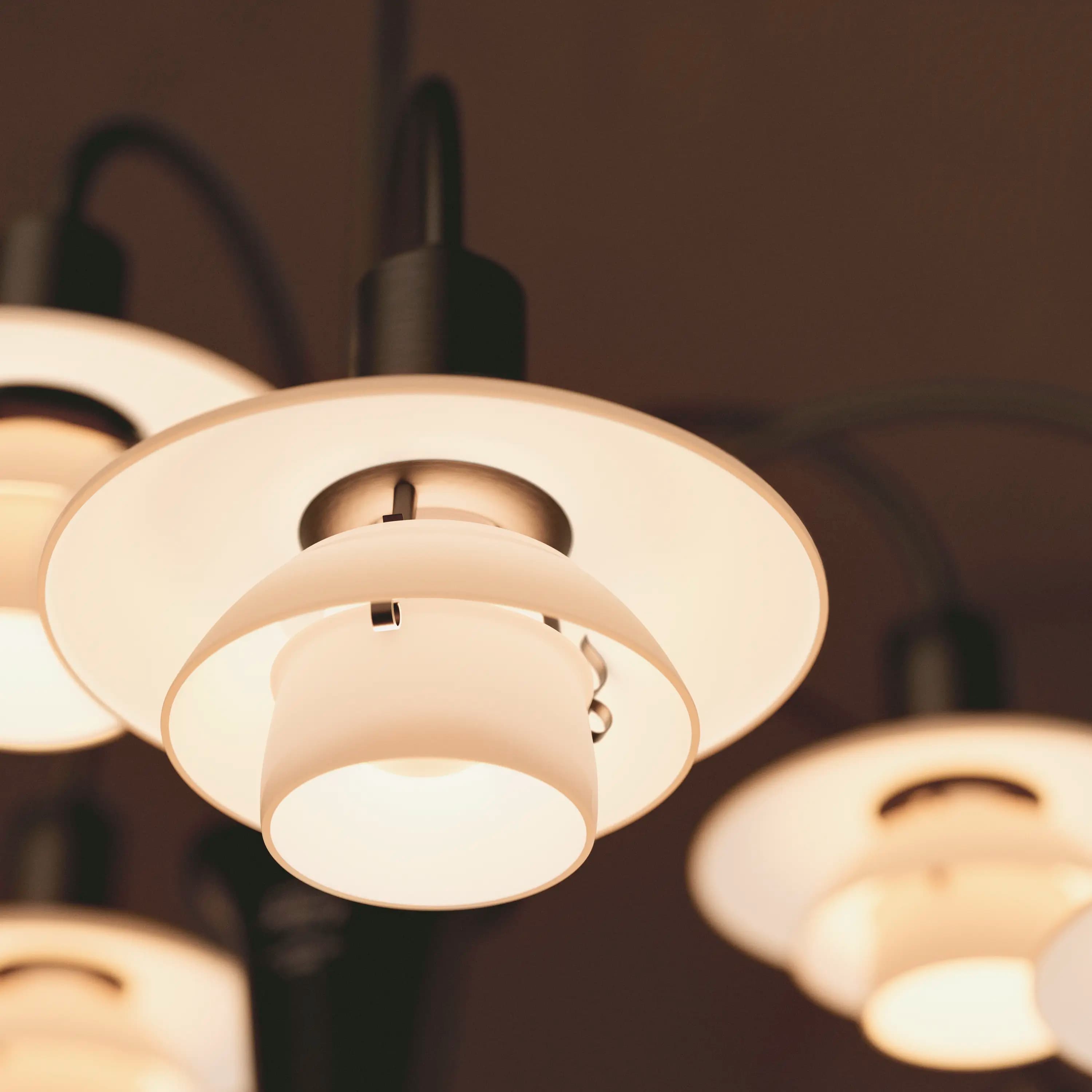 Louis Poulsen PH 1/1 Chandelier Centenary Edition Aged brass/dusty terracotta 9-ARMS — фото 4