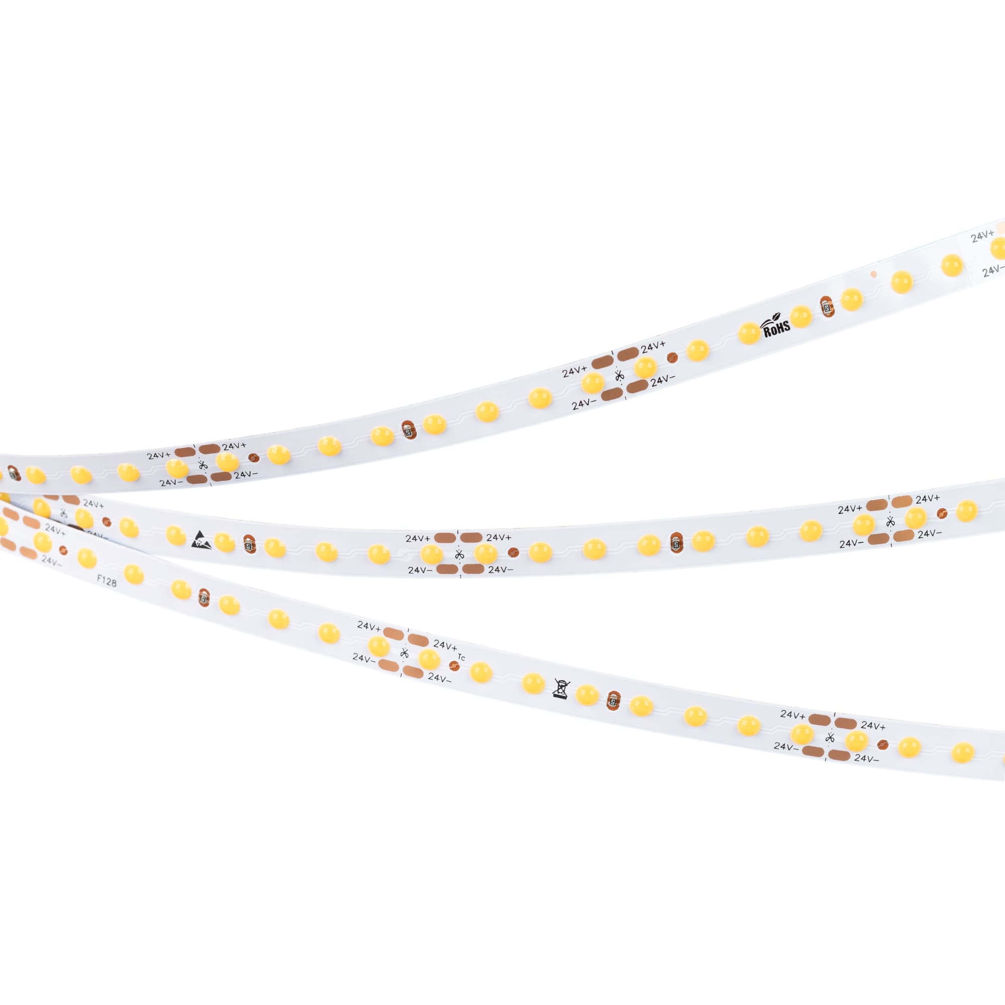 Светодиодная лента DOT-X128-8mm 24V Warm3000 (11 W/m, IP20, 5m) (Arlight, Открытый) 040235 — фото 2