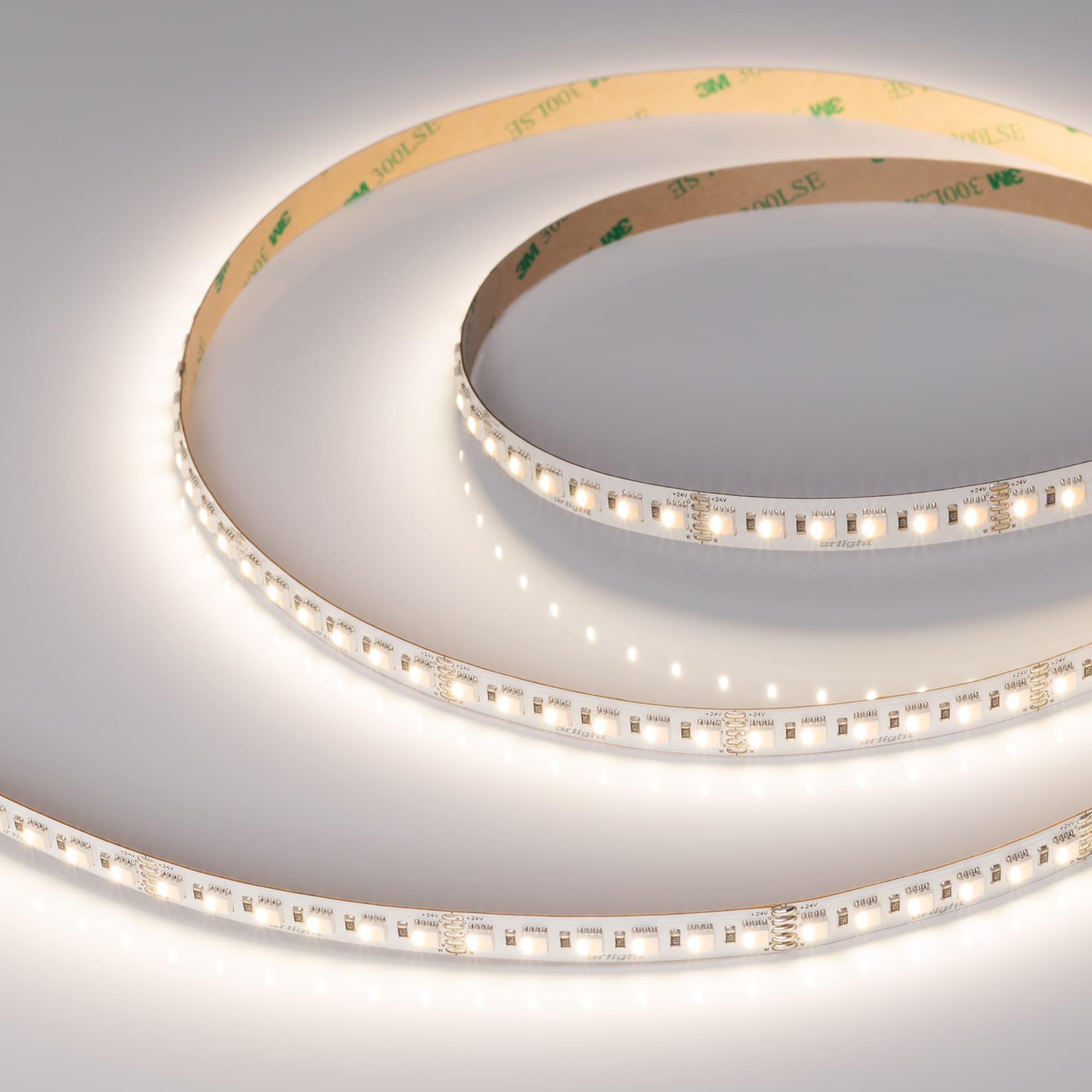 Светодиодная лента RT-H120-10mm 24V RGBW-Day-4-in-1 (25 W/m, IP20, 4040, 5m) (Arlight, Открытый) 048747 — фото 5