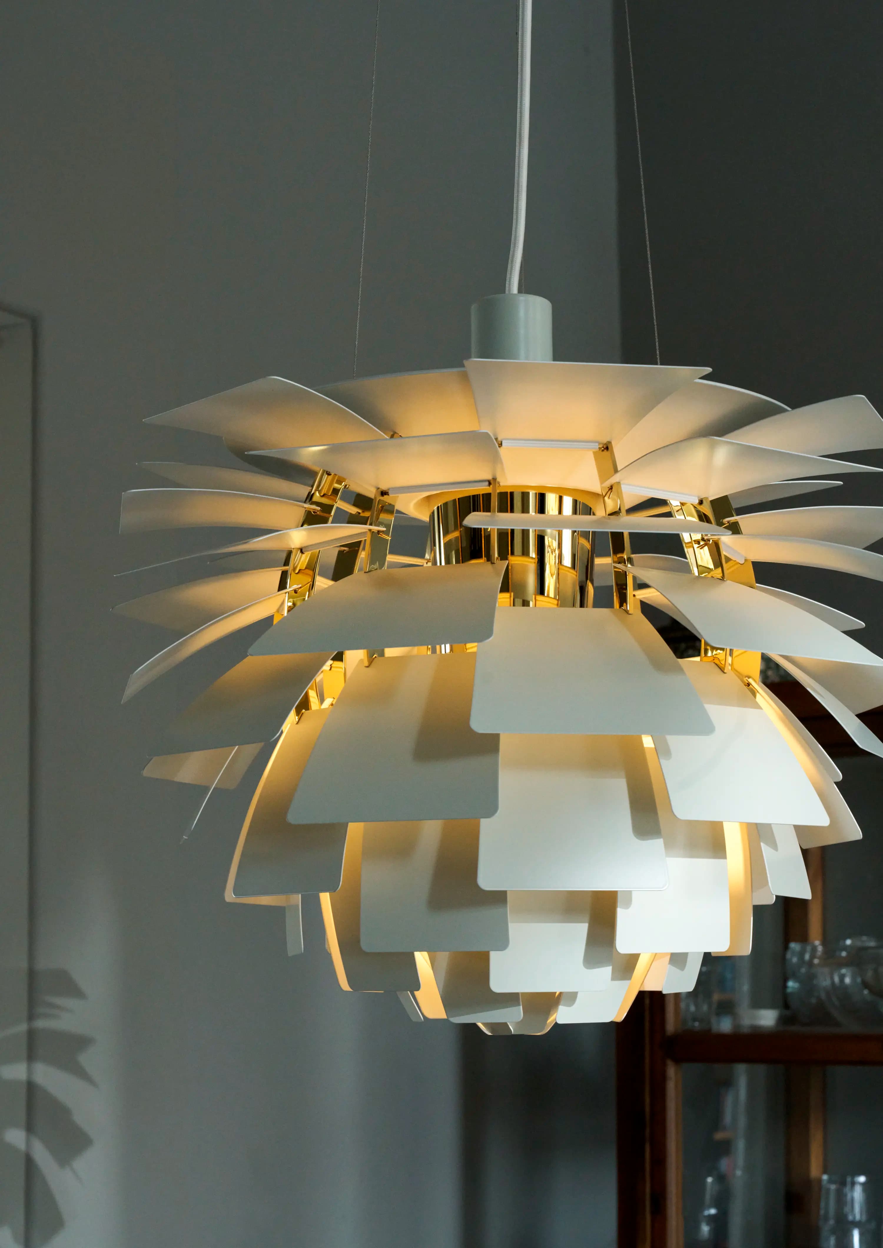 Louis Poulsen PH Artichoke Dusty green/brass metallised Ø 600 — фото 7