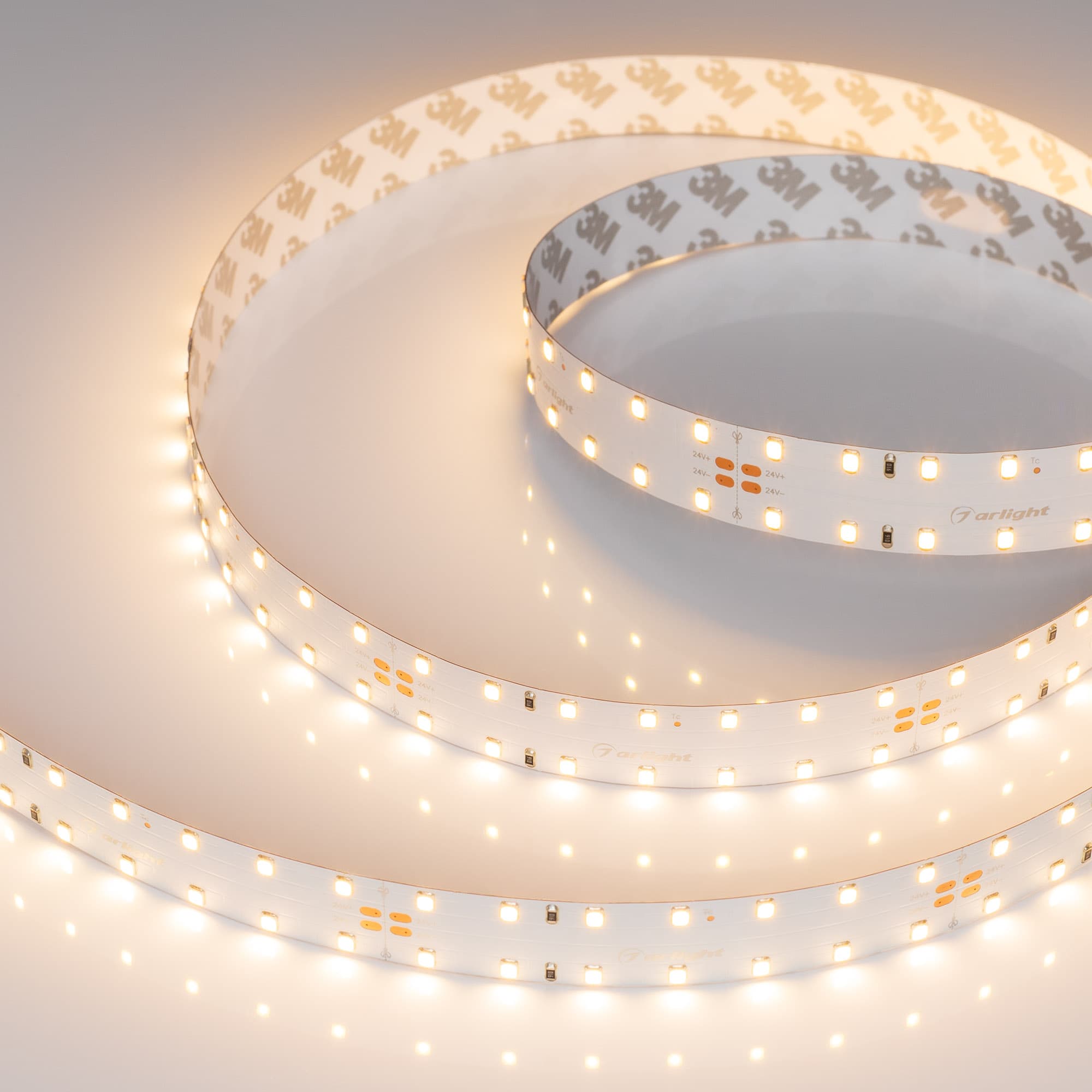 Светодиодная лента RT-A140-20mm 24V Warm3000 (22 W/m, IP20, 2835, 4.7m) (Arlight, 22 Вт, IP20) 028005(2) — фото 1