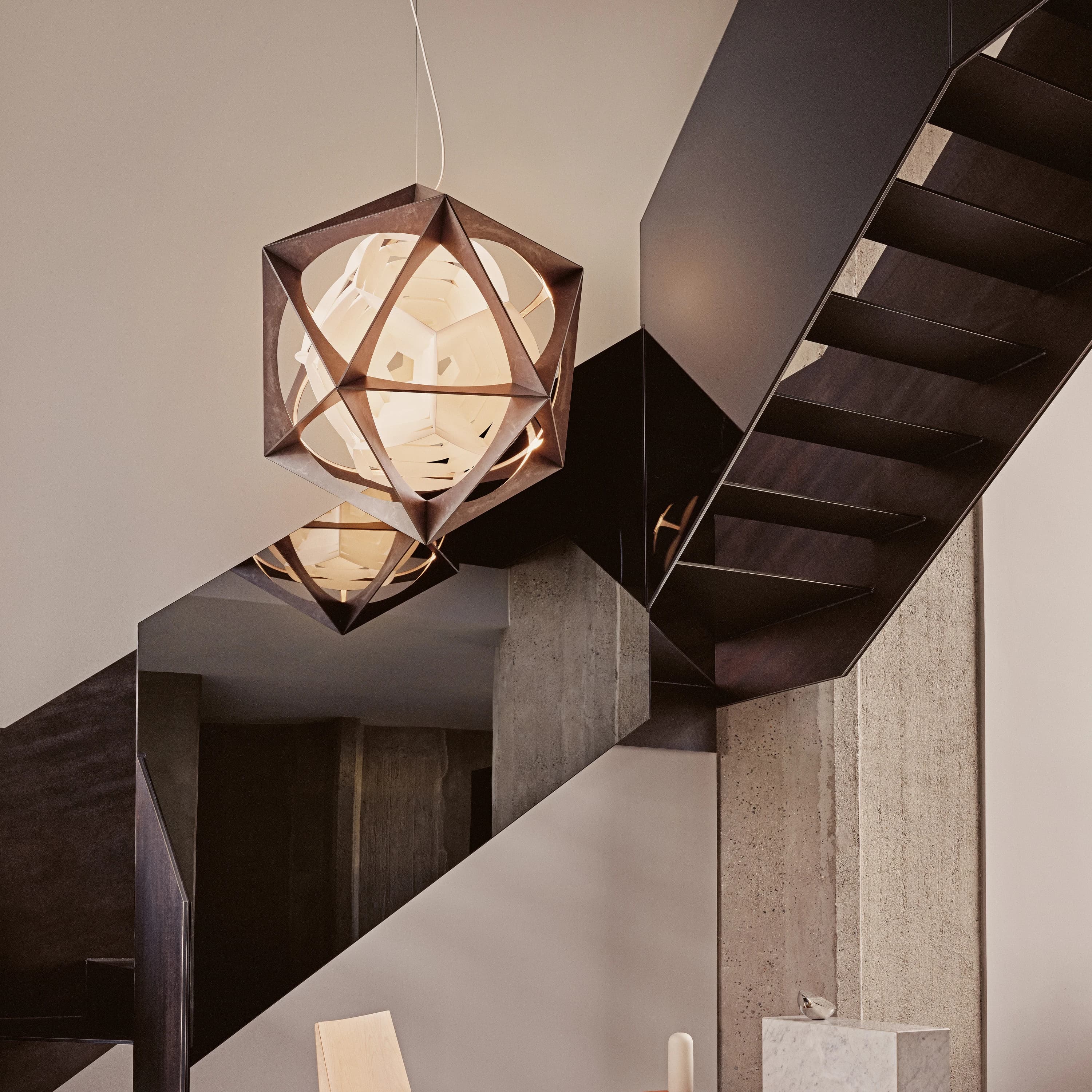 Louis Poulsen OE Quasi Light Dark aluminium Ø 900 — фото 6