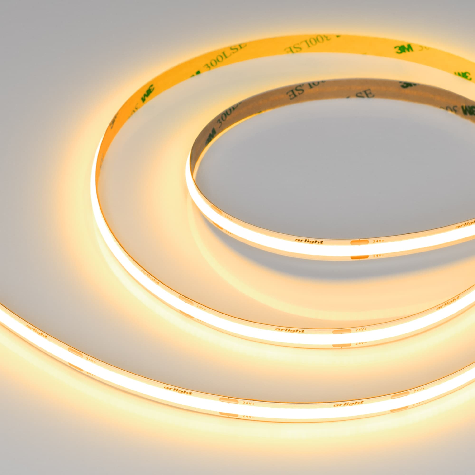 Светодиодная лента COB-X480-8mm 24V Gold (8 W/m, IP20, 5m) (Arlight, -) 047746 — фото 1