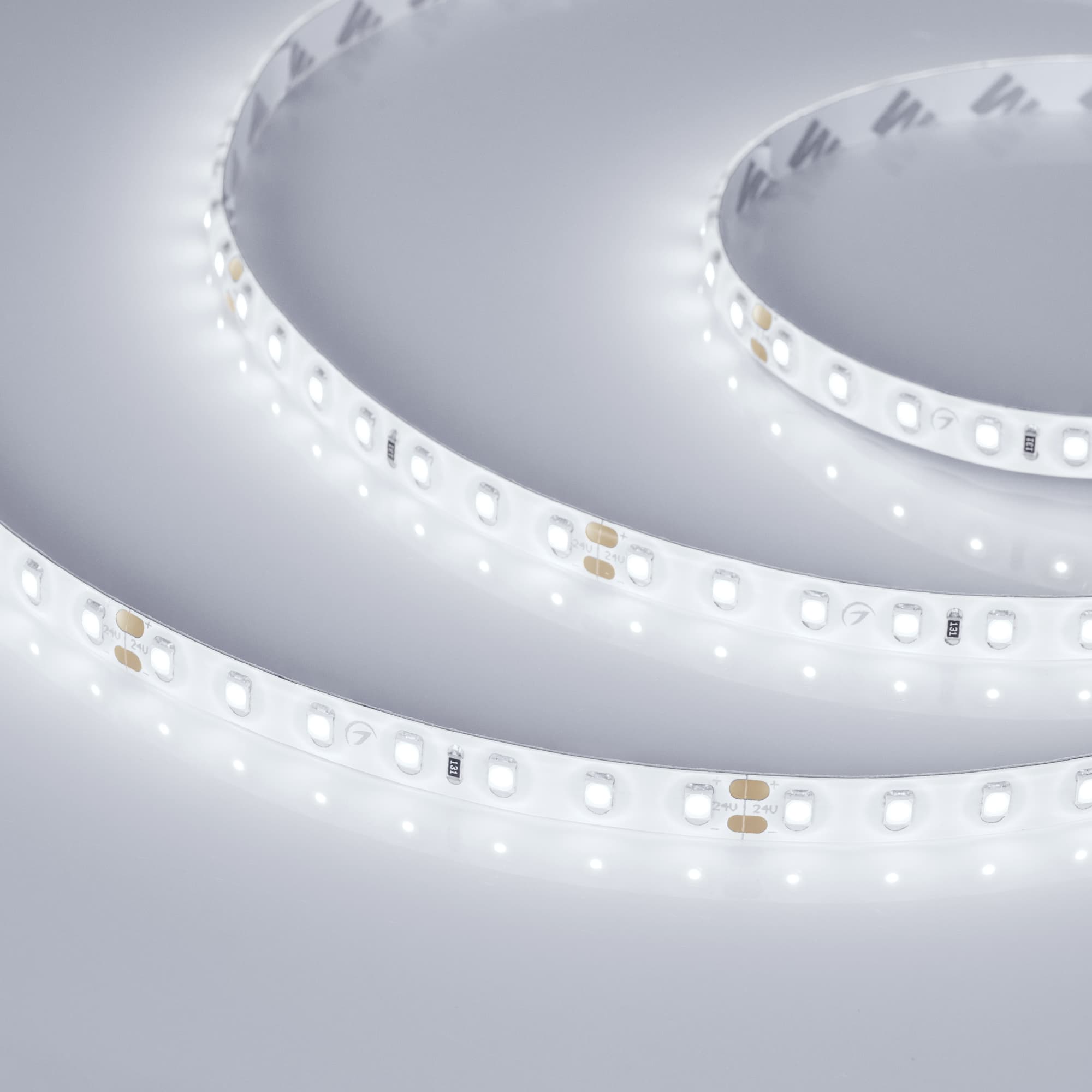 Светодиодная лента герметичная RTW-SE-A98-8mm 24V White6000 (10 W/m, IP65, 2835, 5m) (Arlight, 10 Вт/м, IP65) 021875(2) — фото 1
