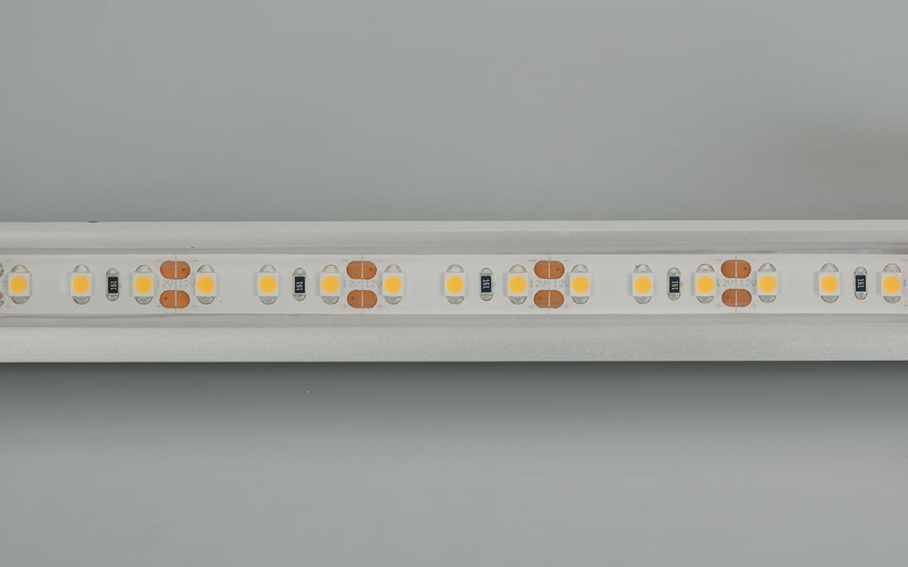 Светодиодная лента RTW 2-5000PGS 12V Day 2x (3528, 600 LED, LUX) (Arlight, 9.6 Вт/м, IP67) 015440 — фото 3