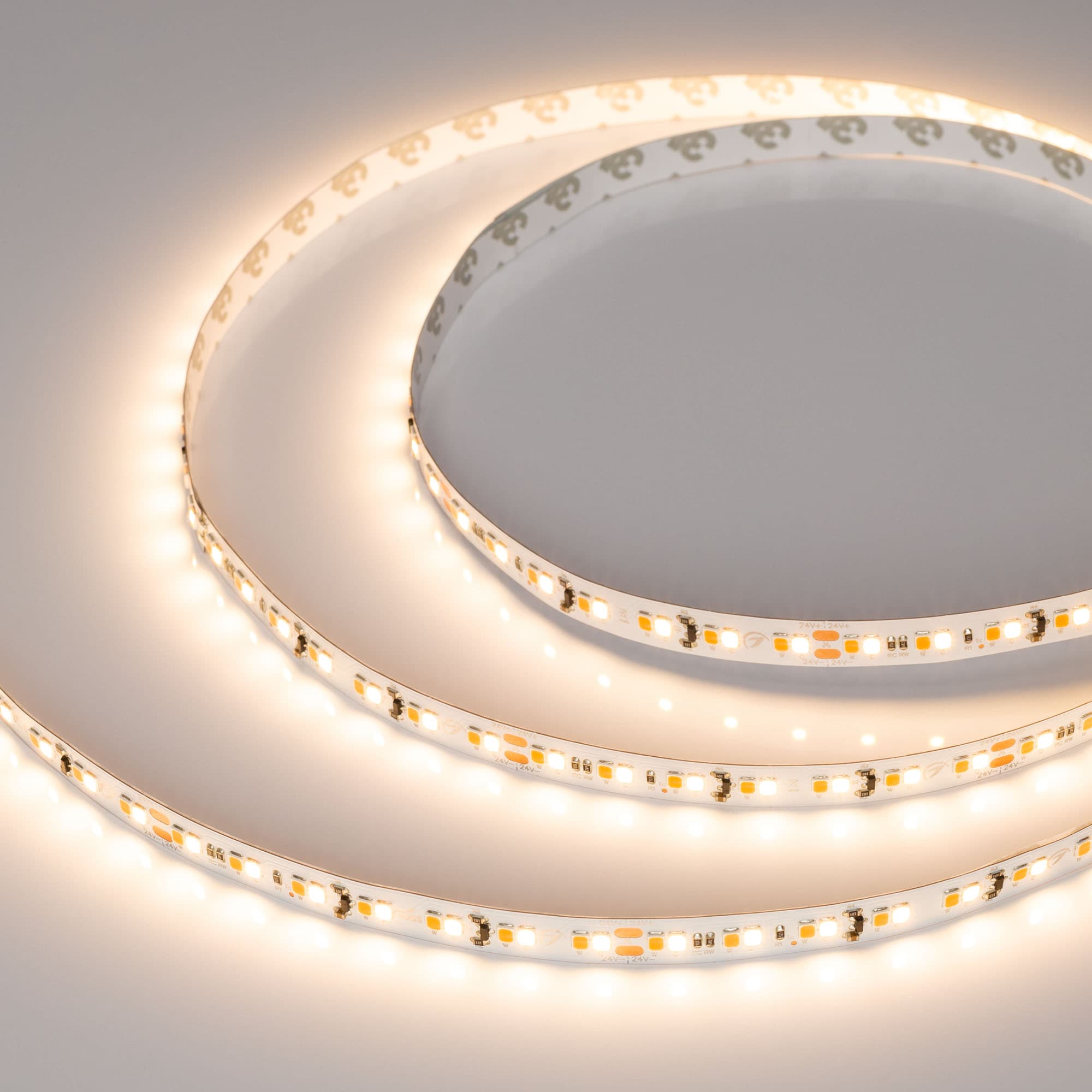 Светодиодная лента RT-A168-10mm 24V Dim-To-Warm (14.4 W/m, IP20, 2835, 5m) (Arlight, Dim-To-Warm) 033606 — фото 3
