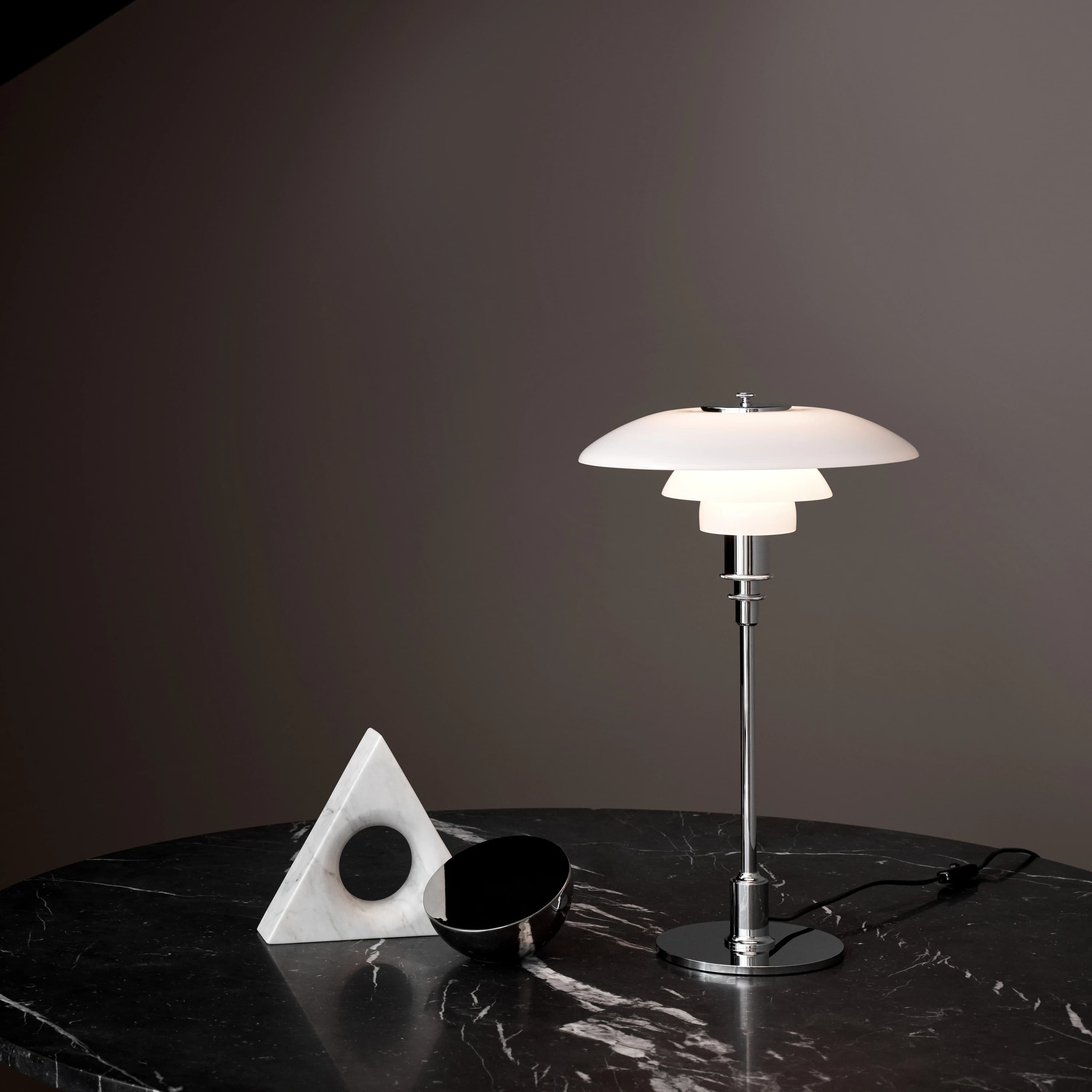 Louis Poulsen PH 2/1 Table Lamp Black metallised — фото 5