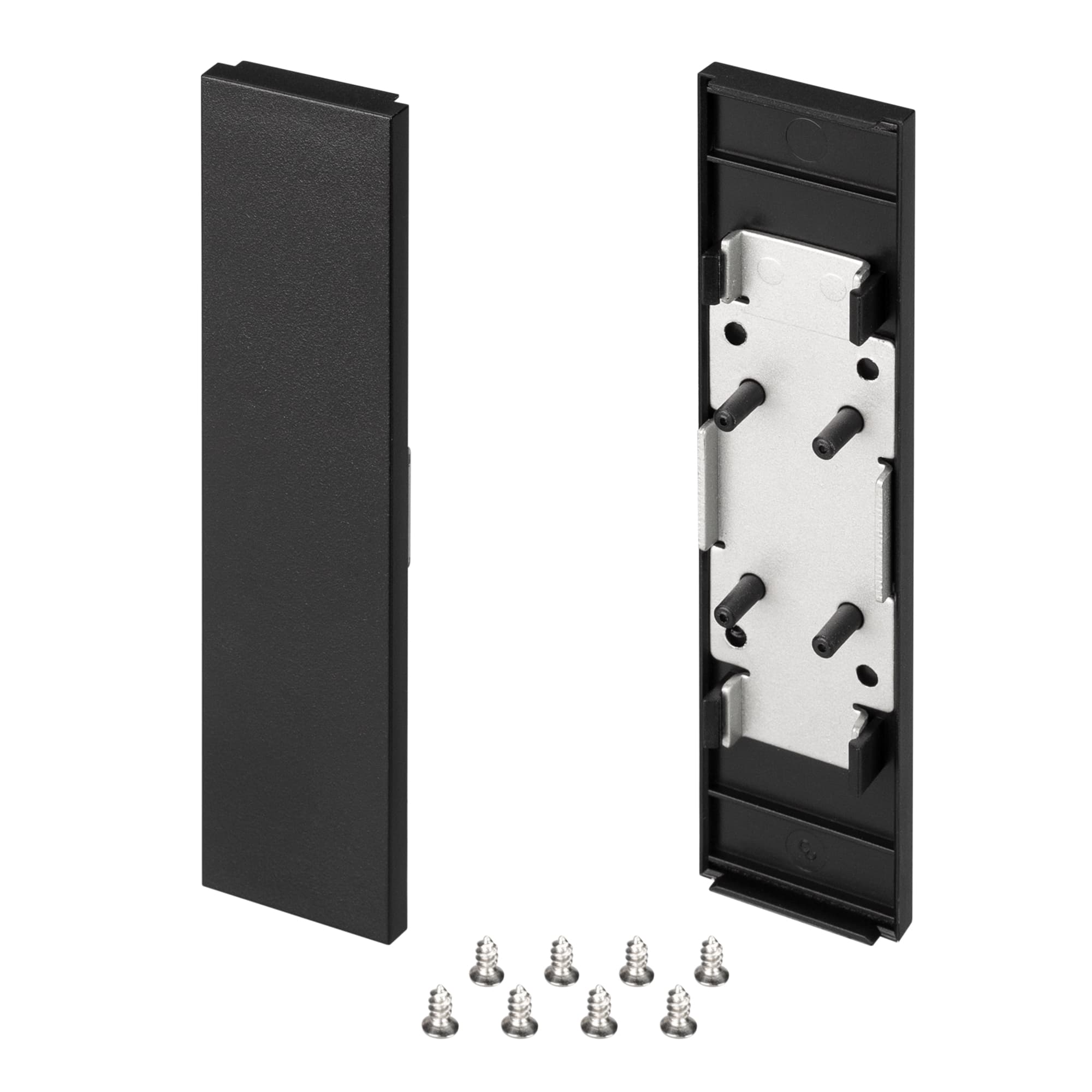 Заглушка SL-LINE-25100-DUAL BLACK глухая (Arlight, Пластик) 033038