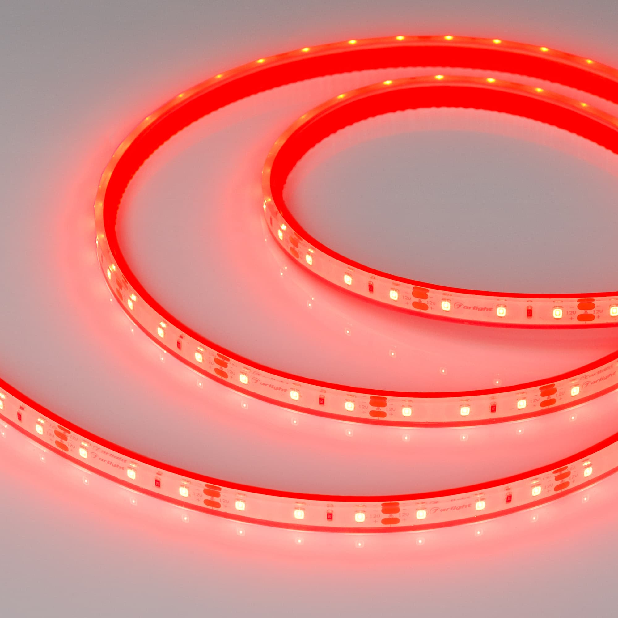 Светодиодная лента герметичная RTW-PFS-A60-11mm 12V Red (4.8 W/m, IP68, 2835, 5m) (Arlight, -) 036055 — фото 1