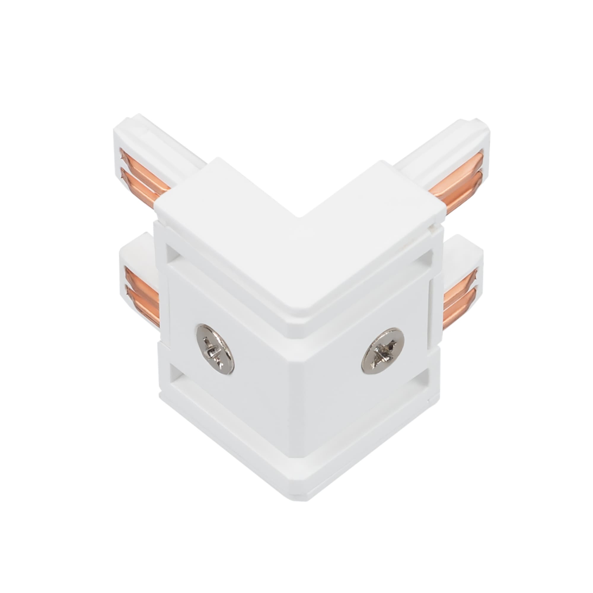 Коннектор угловой MAG-VIBE-CON-L90-INT-POWER (WH, внутренний) (Arlight, IP20 Металл, 5 лет) 044507