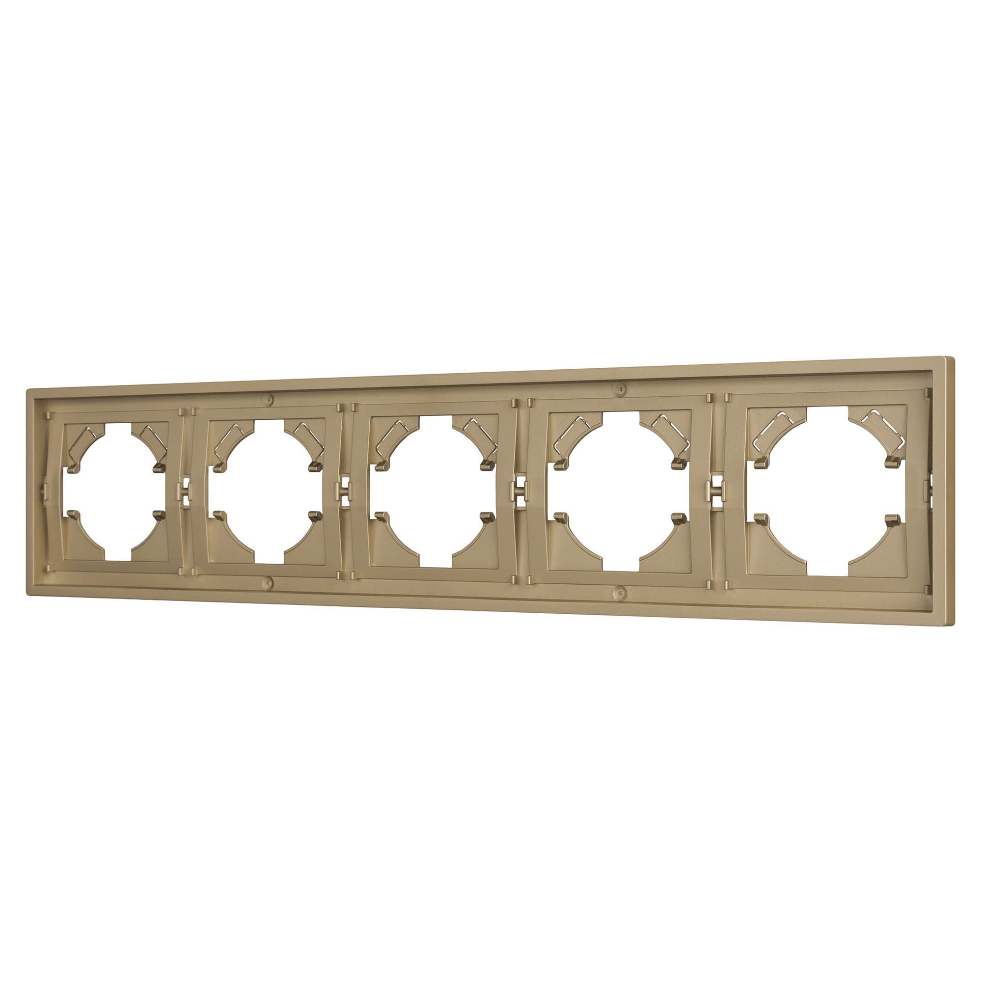 Рамка пластиковая FRM-TENDO-SFPL-5-GD (Arlight, Матовый песочный) 054658