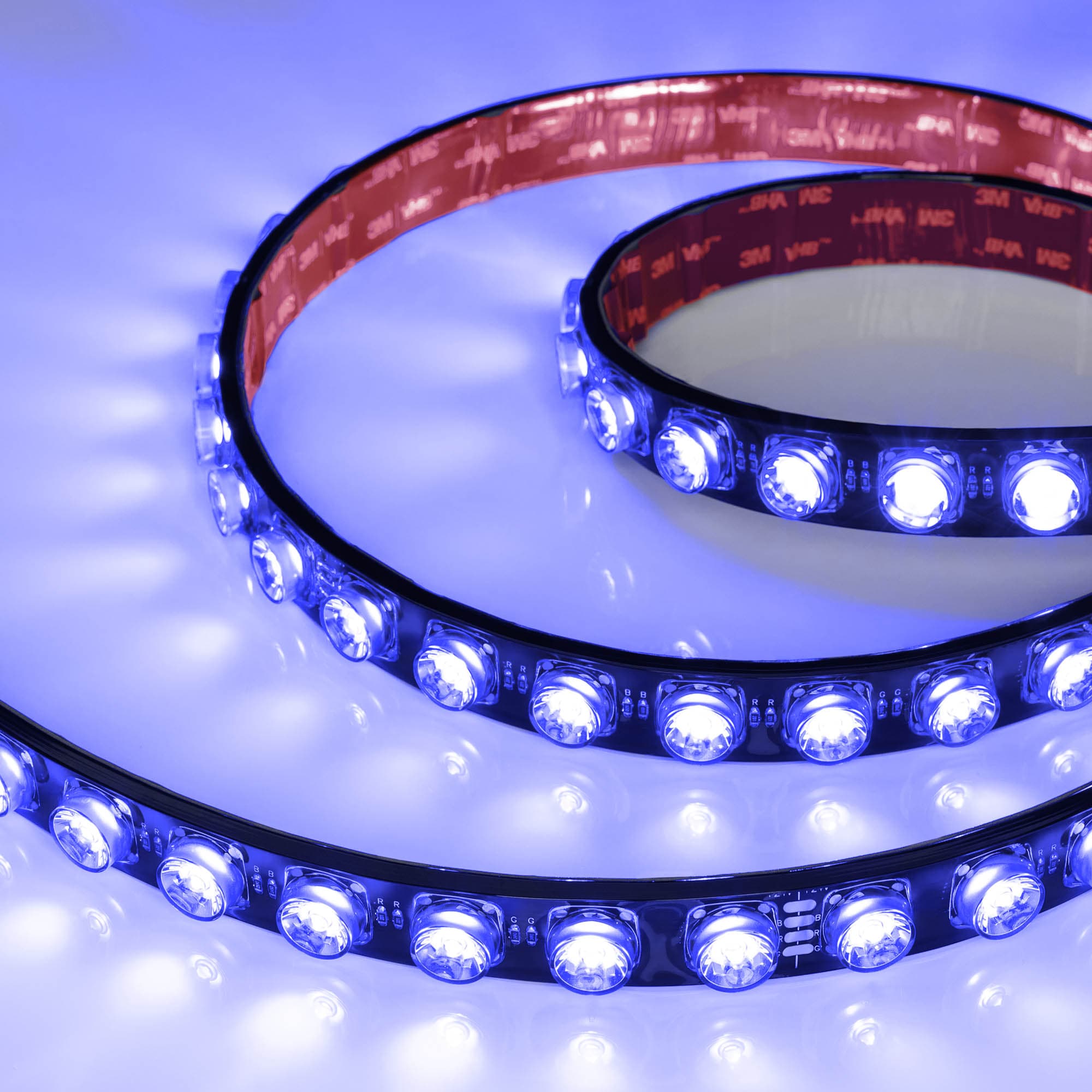 Светодиодная лента герметичная FLT-PS-S42-BLACK-23mm 24V RGB (21 W/m, IP67, 15deg, 5m) (Arlight, -) 050117 — фото 3