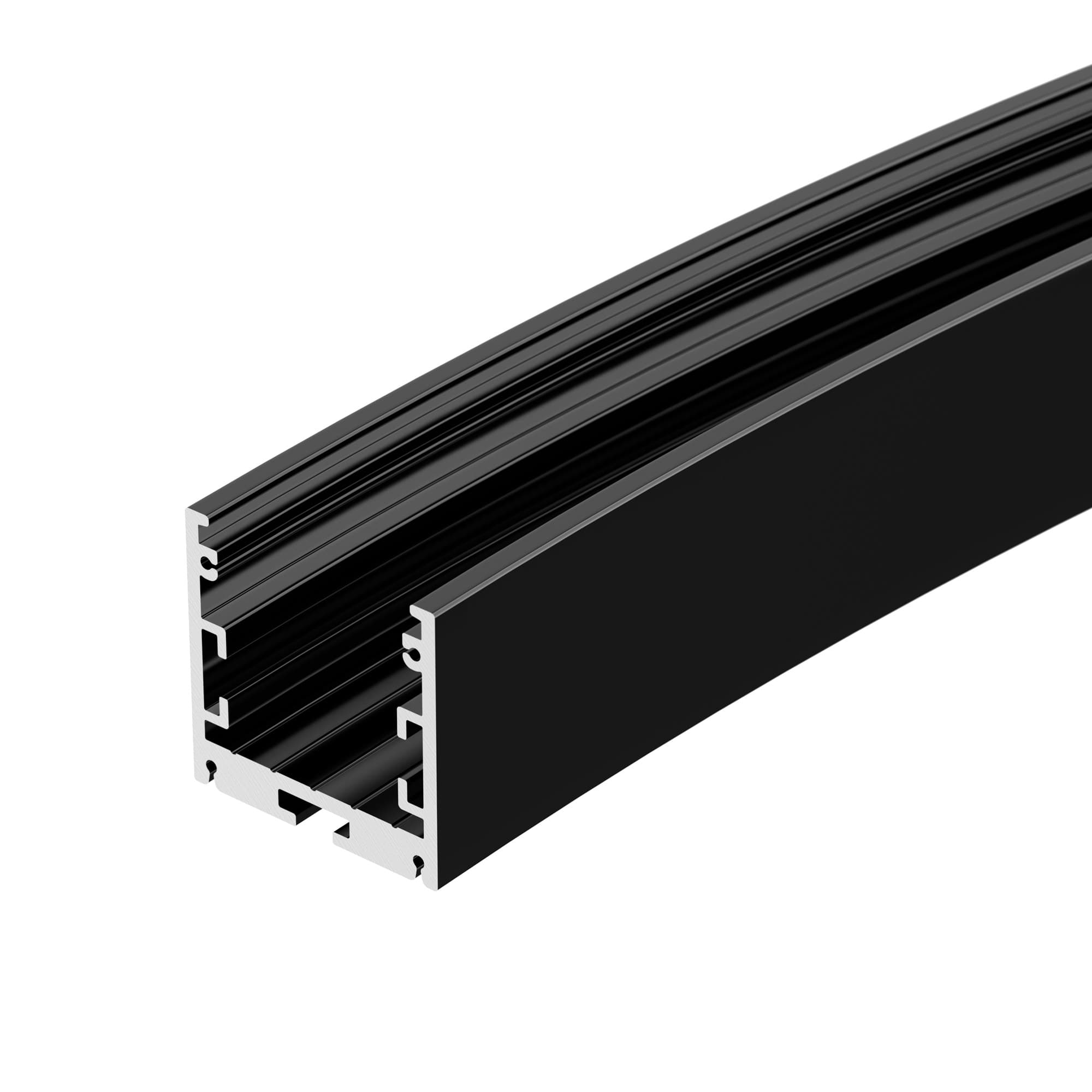 Профиль SL-ARC-3535-D1500-A45 BLACK (590мм, дуга 1 из 8) (Arlight, Алюминий) 025522 — фото 2