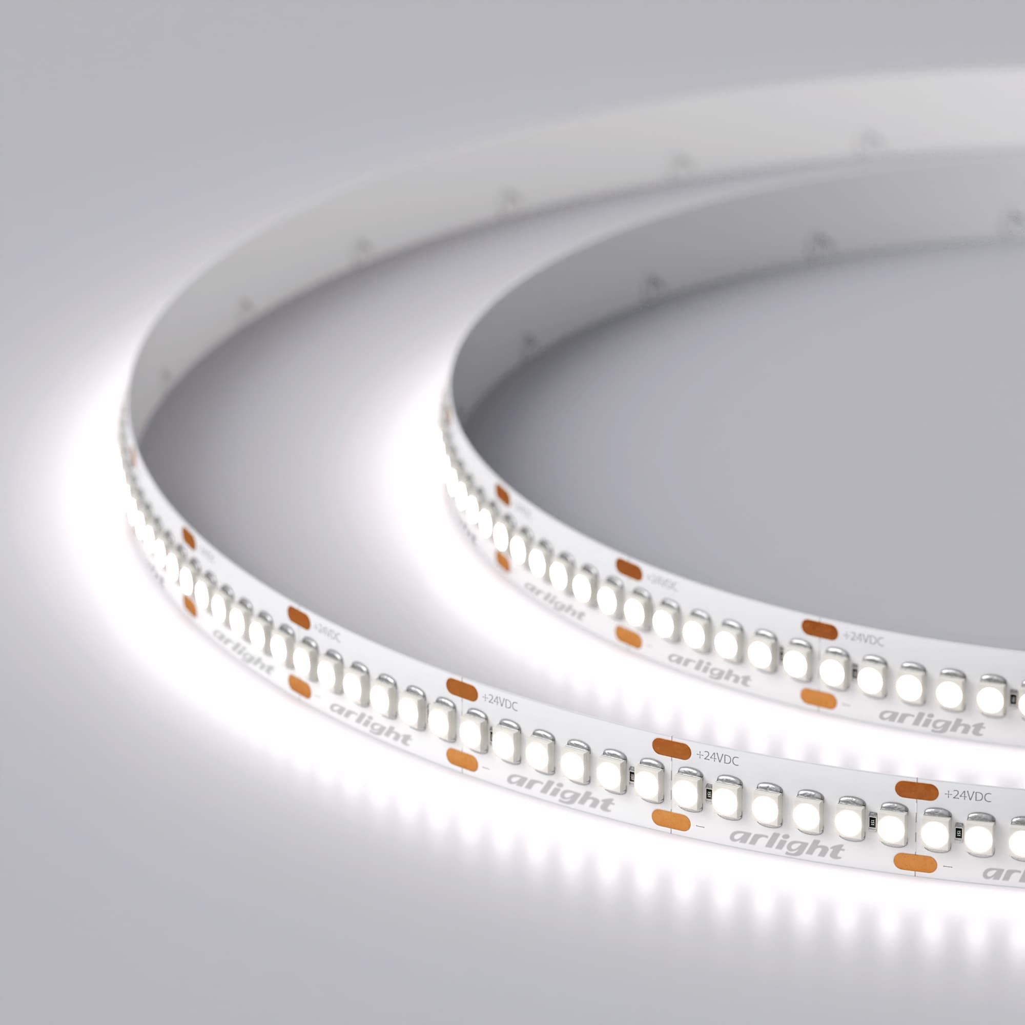 Светодиодная лента RT6-3528-240 24V White6000 4x (1200 LED) (Arlight, 19.2 Вт/м, IP20) 017430 — фото 5