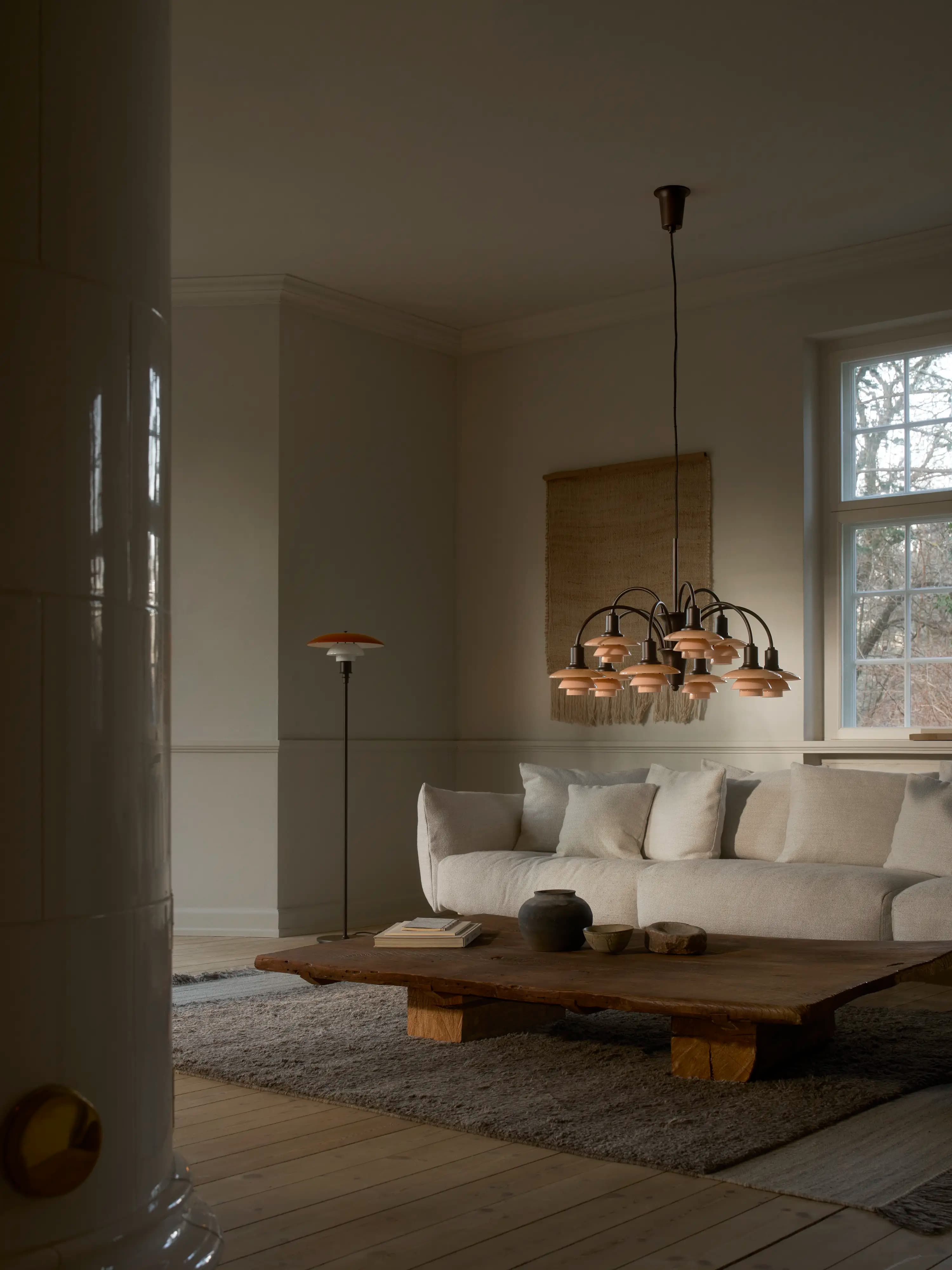 Louis Poulsen PH 1/1 Chandelier Centenary Edition Aged brass/dusty terracotta 9-ARMS — фото 10