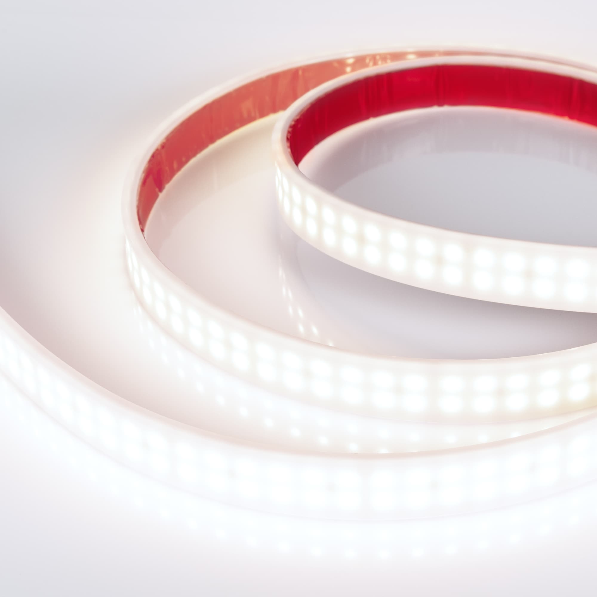 Светодиодная лента RTW 2-5000PW 24V White6000 2x2 (3528, 1200 LED, LUX) (Arlight, 19.2 Вт/м, IP66) 018998 — фото 2