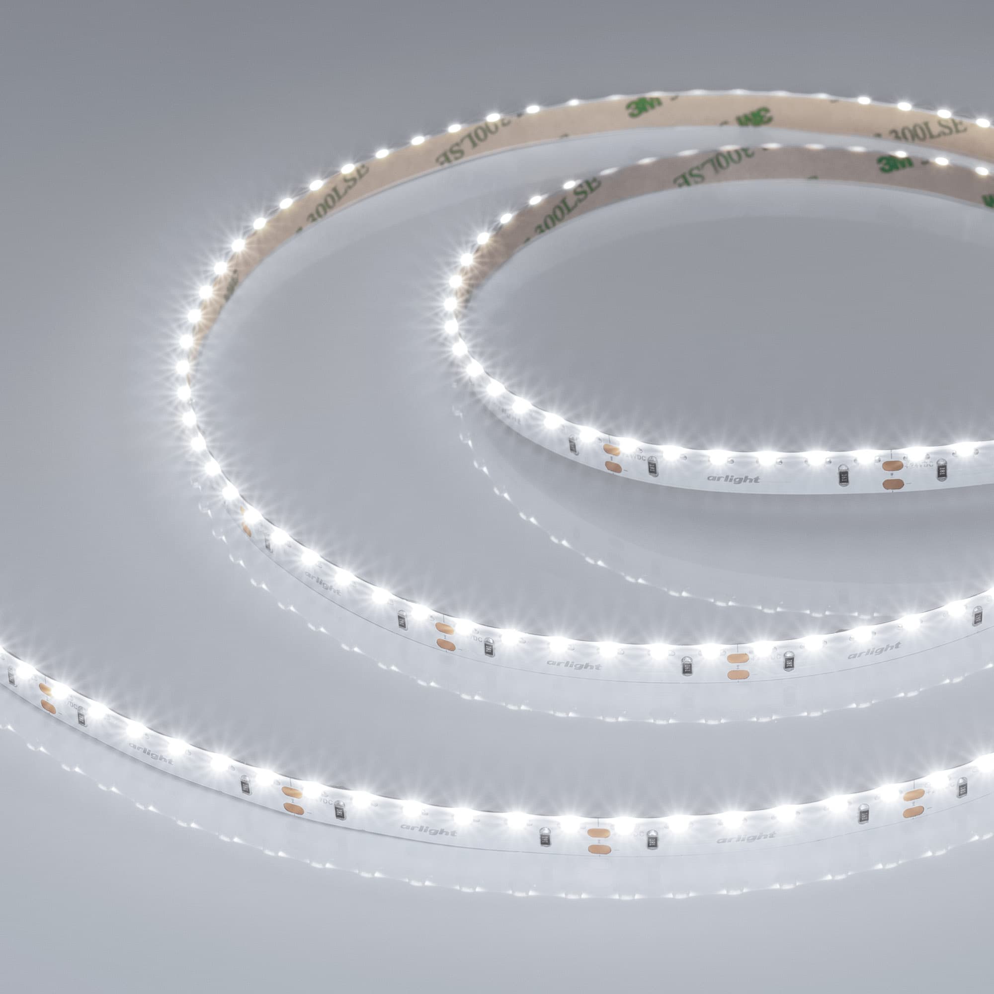 Светодиодная лента RS-S120-8mm 24V White6000 (9.6 W/m, IP20, 3014, 5m) (Arlight, боковое свечение) 039428 — фото 2