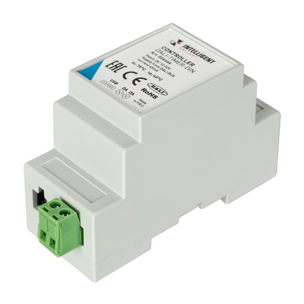 INTELLIGENT ARLIGHT Контроллер DALI-TIMER-DIN (DALI-BUS, RTC) (IARL, DIN-рейка) 026466 — фото 3