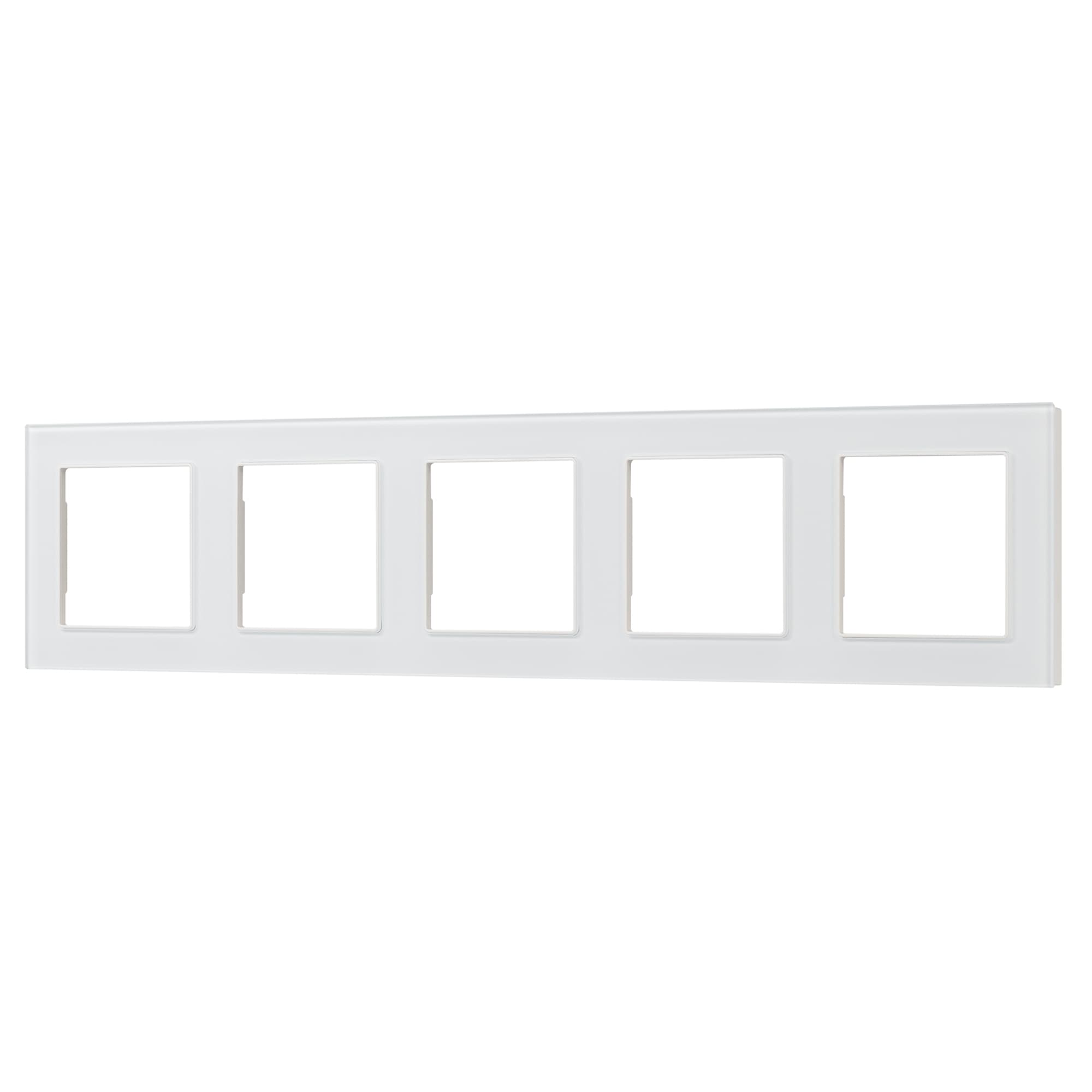 Рамка стеклянная FRM-GLARE-GS-5-WH (Arlight, -) 043805