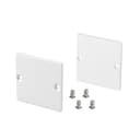 Заглушка SL-LINE-3638-LW WHITE глухая (Arlight, Металл) 040252(1)