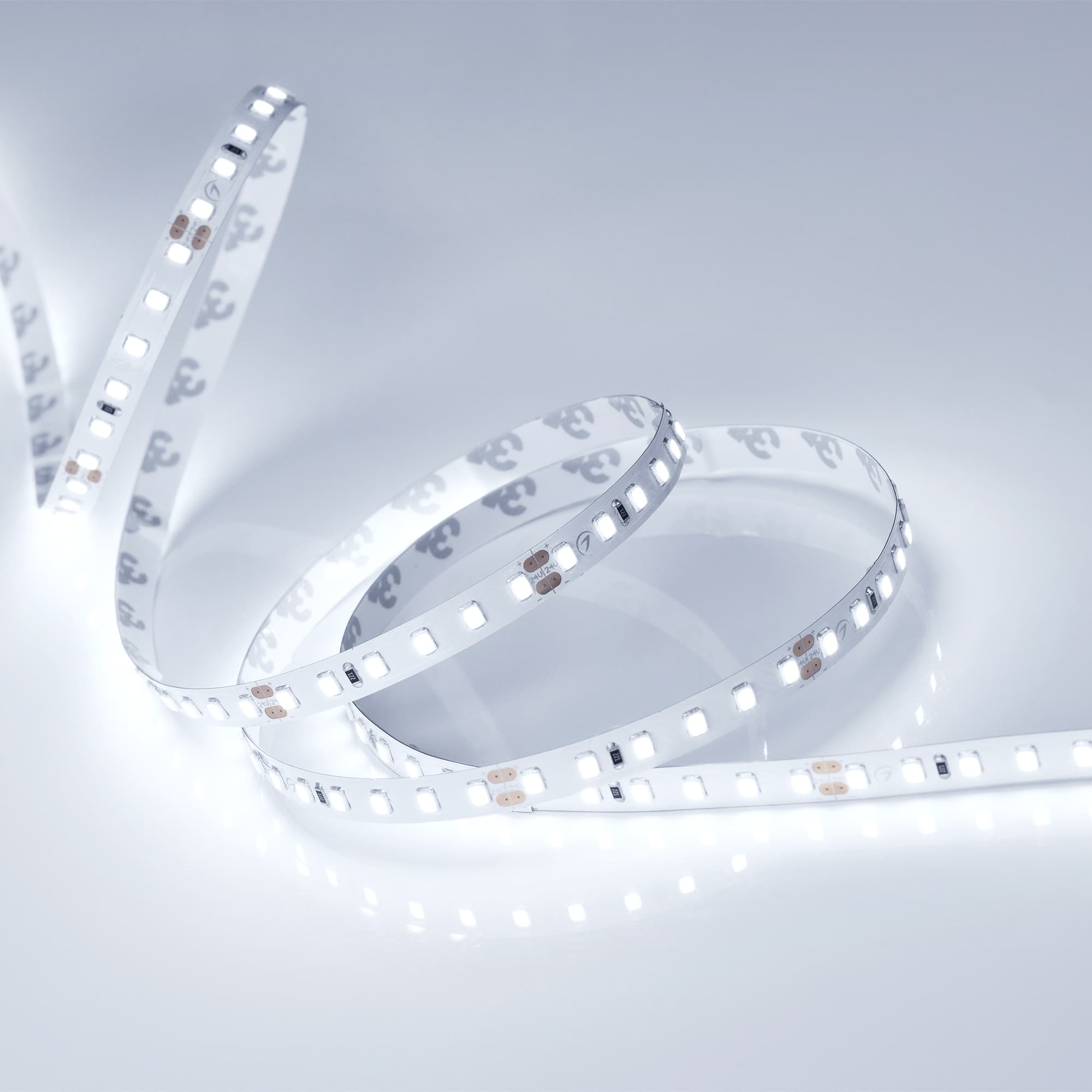 Светодиодная лента RT 2-5000 24V Cool 8K 2x (2835, 600 LED, PRO) (Arlight, 14.4 Вт/м, IP20) 016888(1) — фото 3