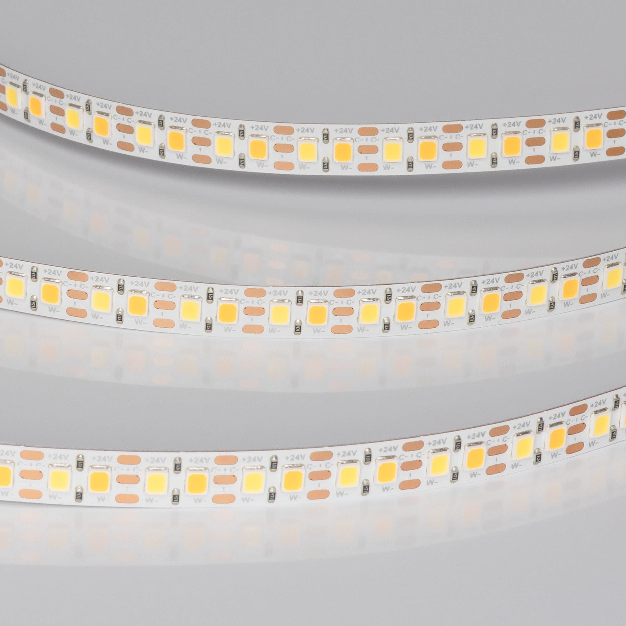 Светодиодная лента UL-A168-8mm 24V White-MIX-CX2 (18 W/m, IP20, 5m) (Arlight, резка 2 светодиода) 058087 — фото 2