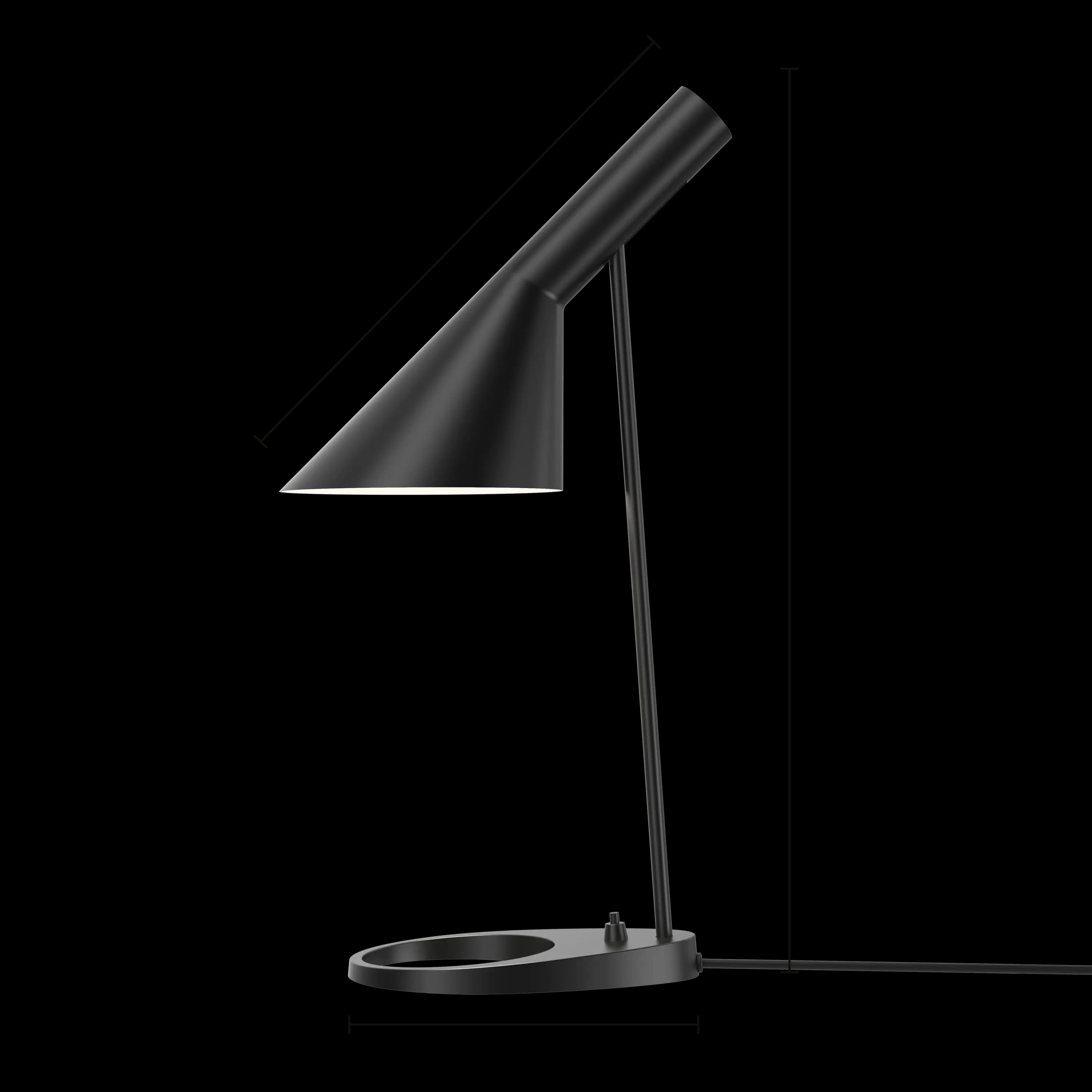 Louis Poulsen AJ Table Lamp Black — фото 4